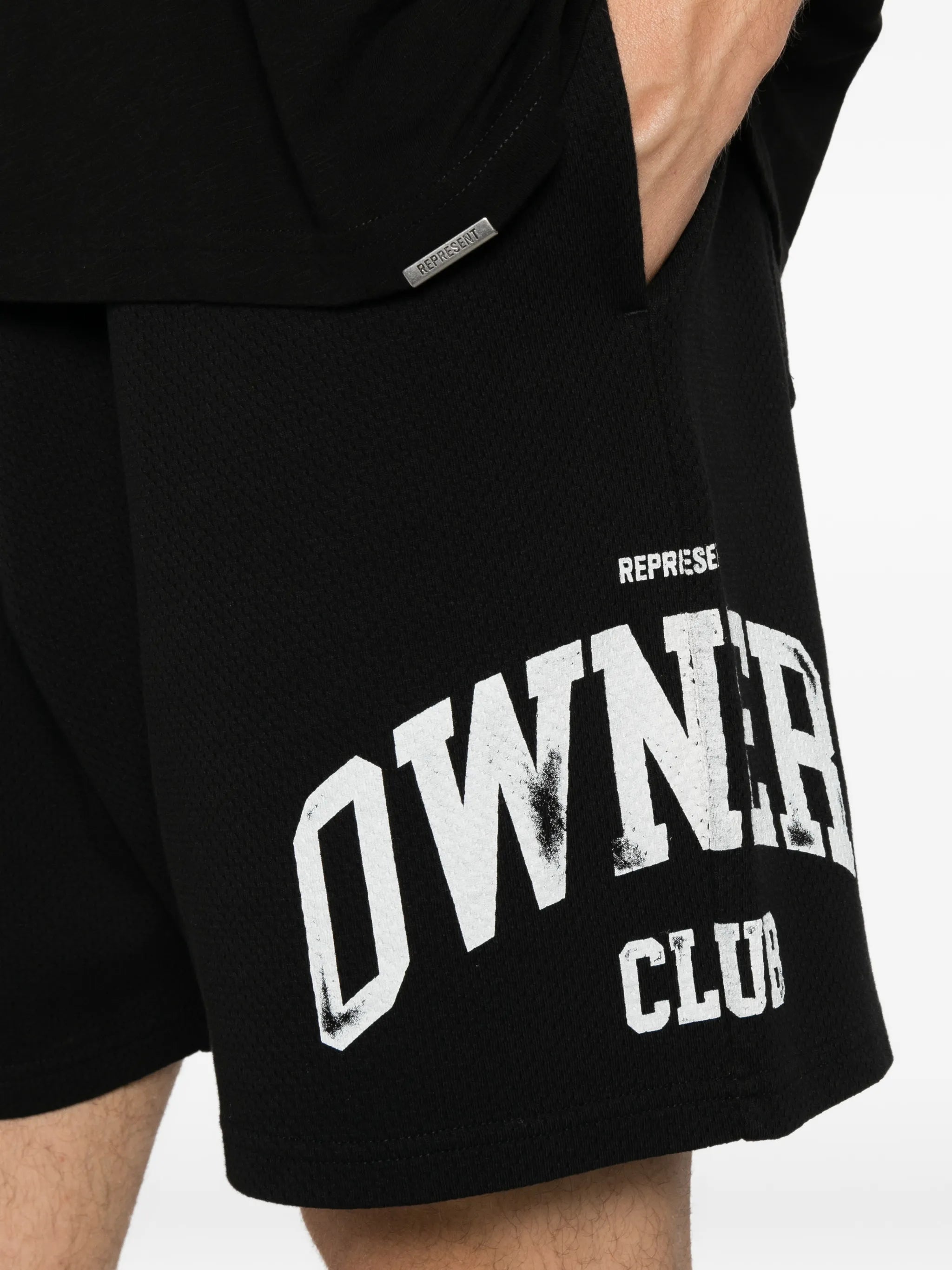 Represent Owners Club mesh shorts