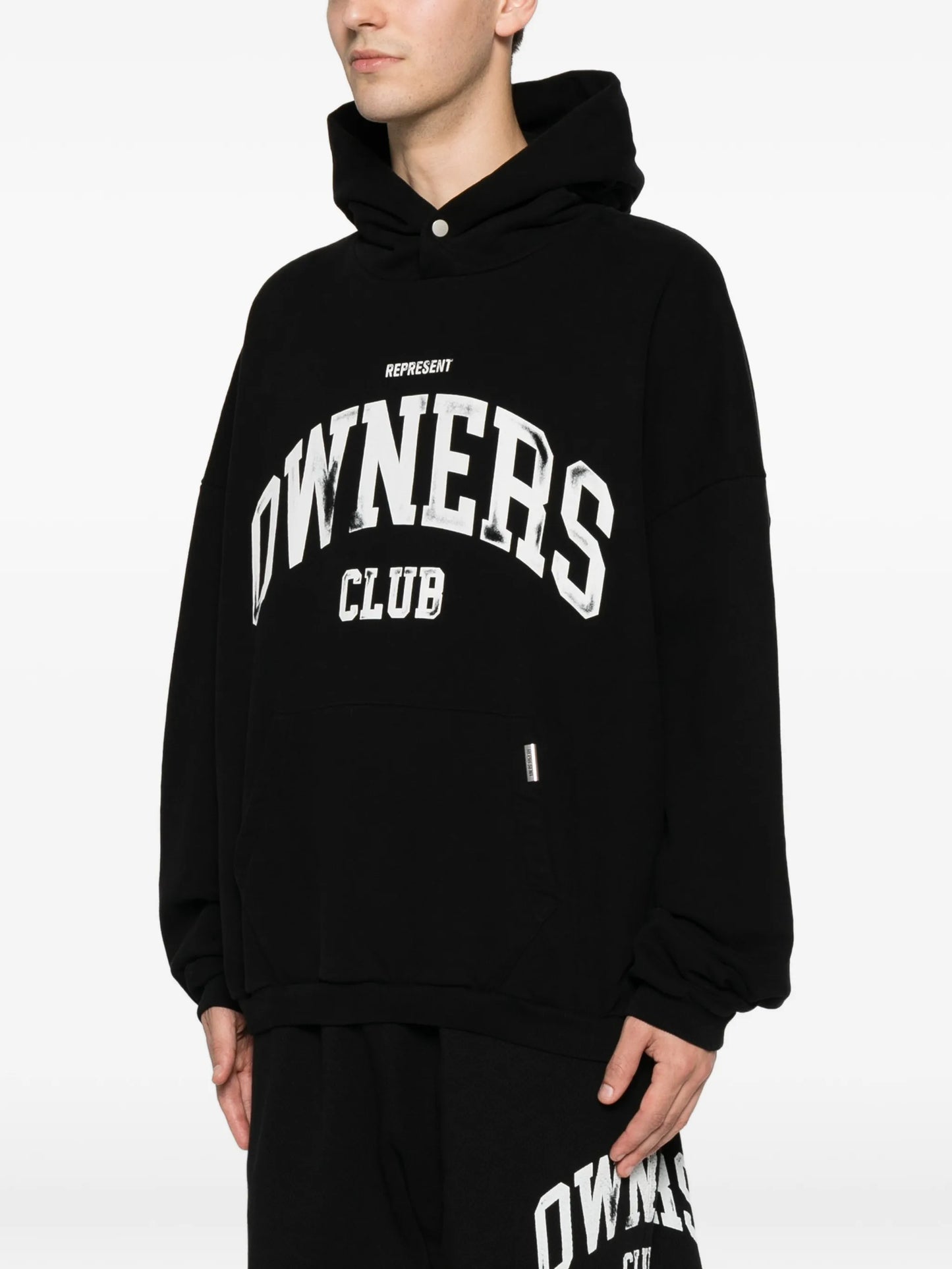 Owners logo-print hoodie