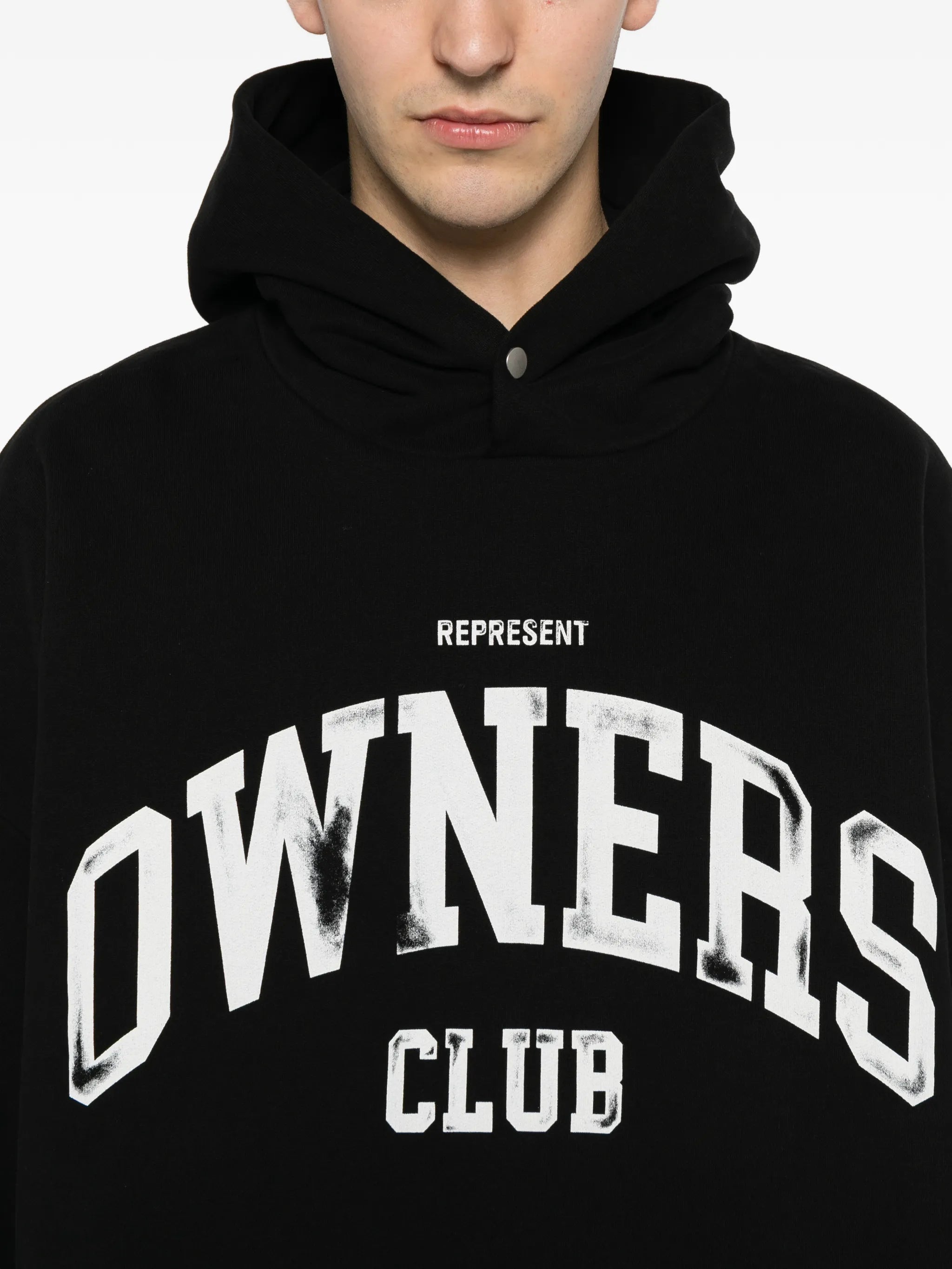 Owners logo-print hoodie