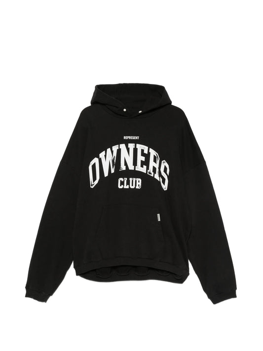 Owners logo-print hoodie