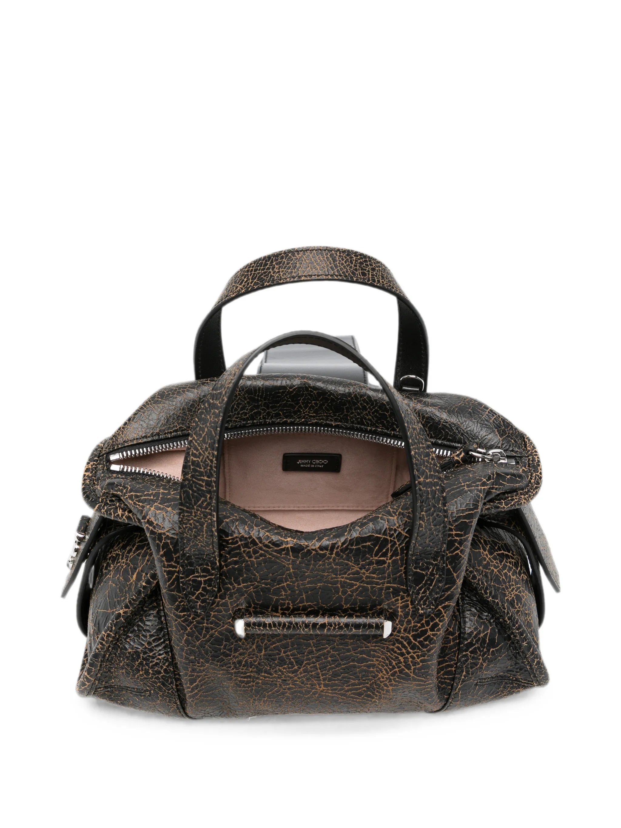 Barfilo cracked-effect tote bag