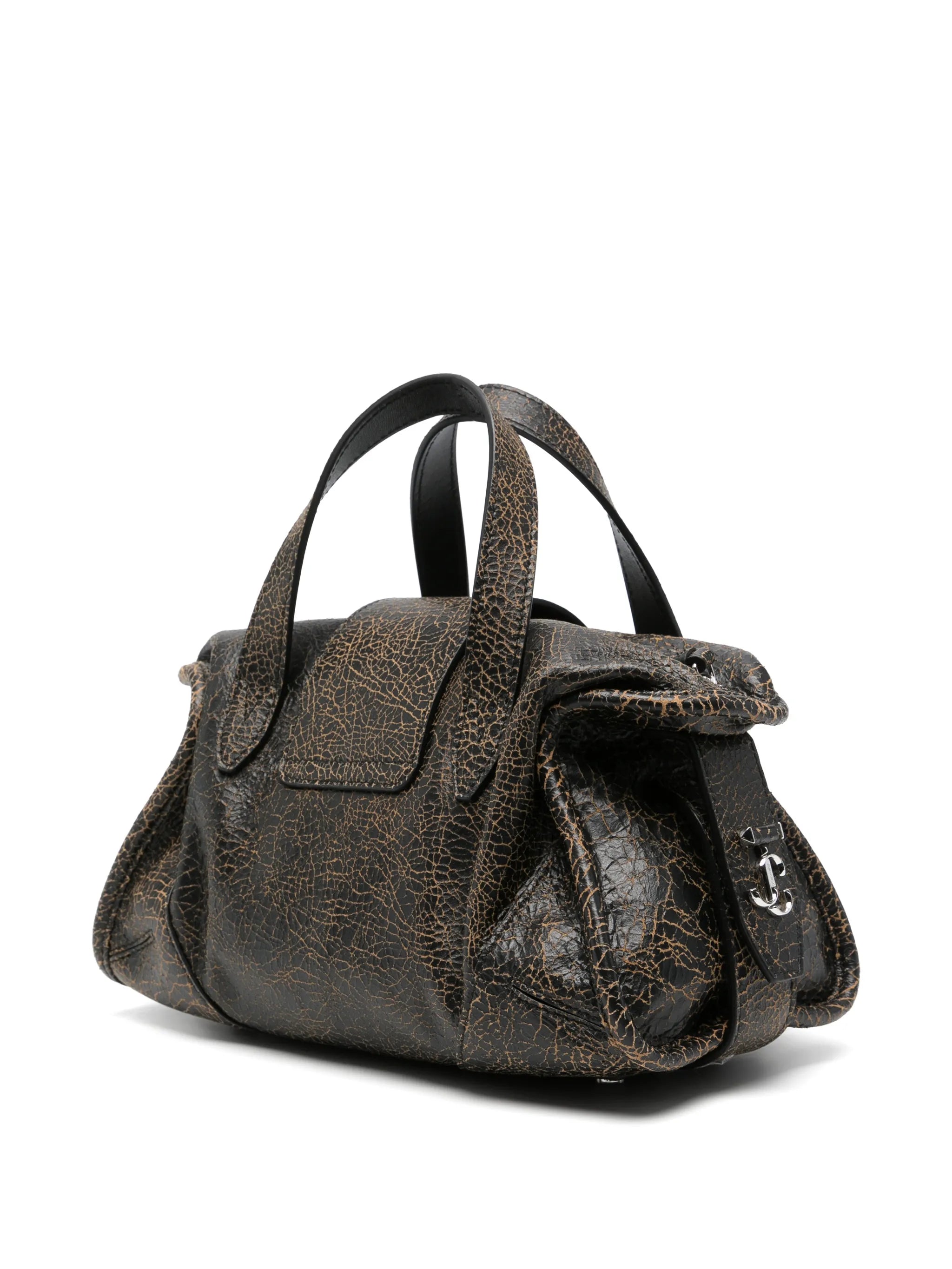 Barfilo cracked-effect tote bag