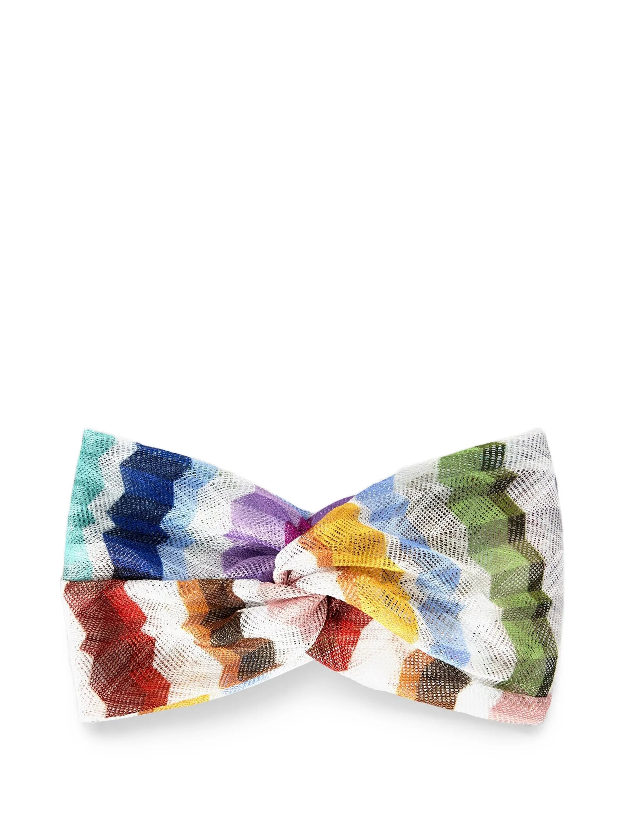 Zigzag mesh hairband