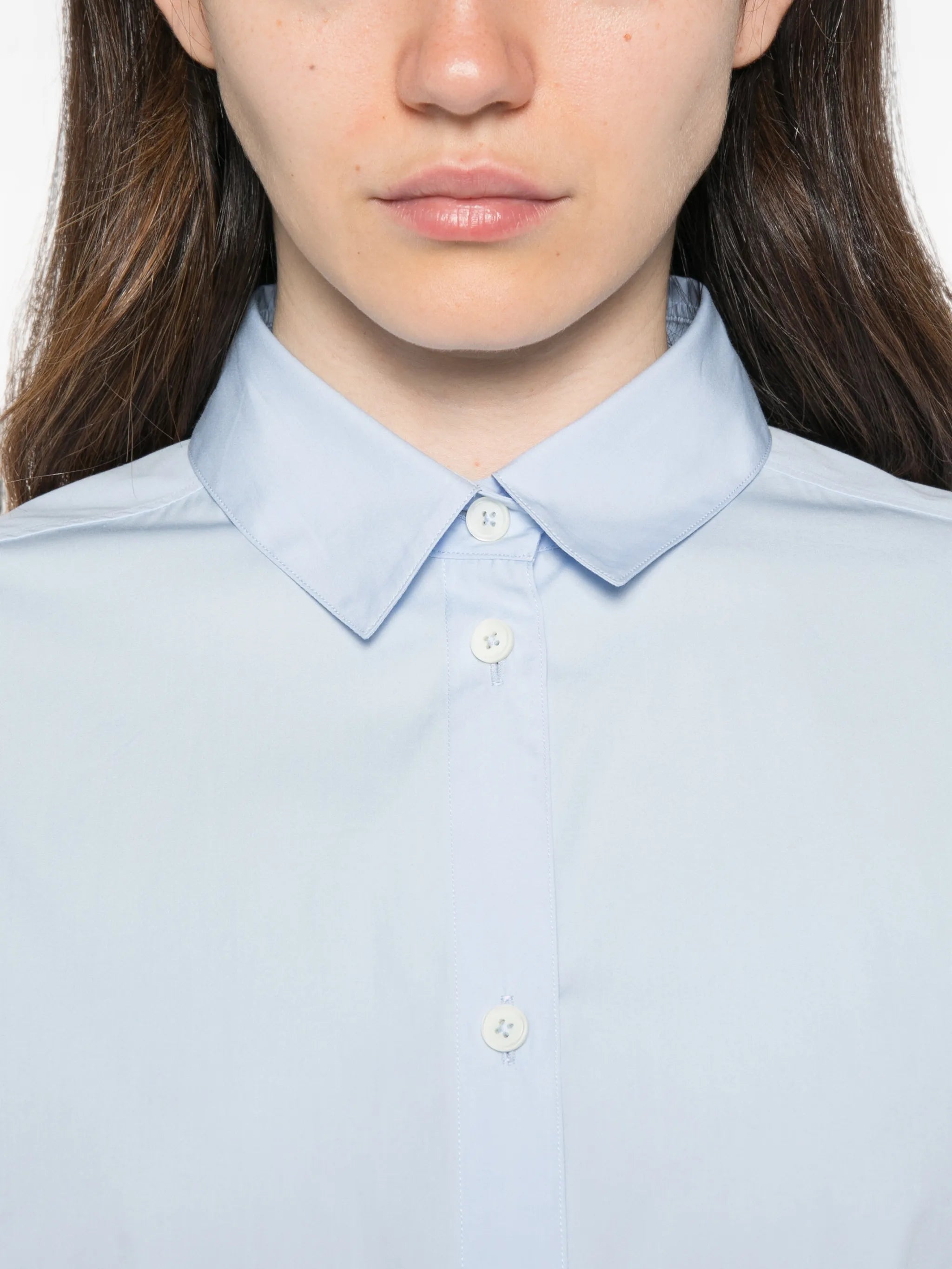 lightweight cotton poplin shirt