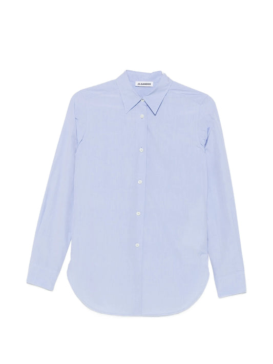 slim-fit long-sleeve shirt