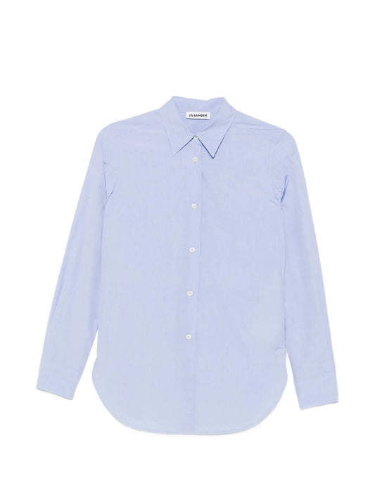 slim-fit long-sleeve shirt