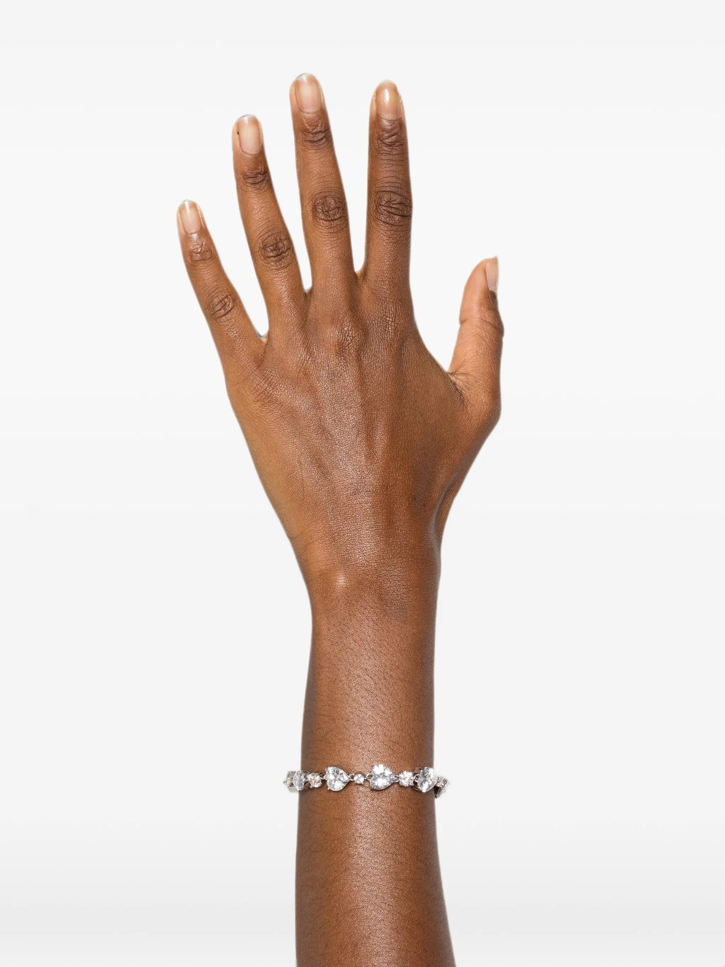 crystal-embellished multi-shape bracelet