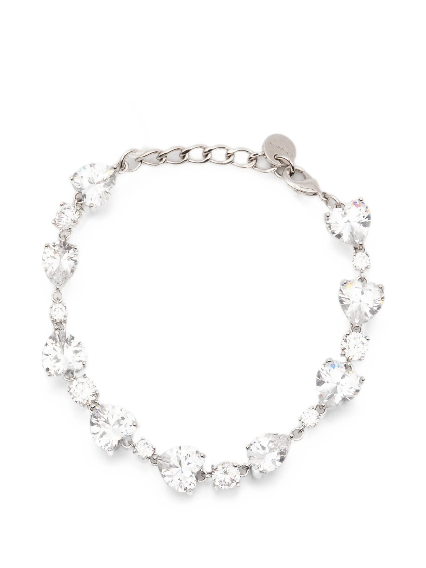 crystal-embellished multi-shape bracelet