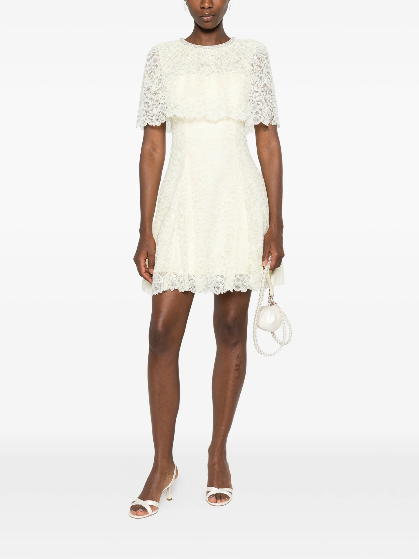 lace mini dress