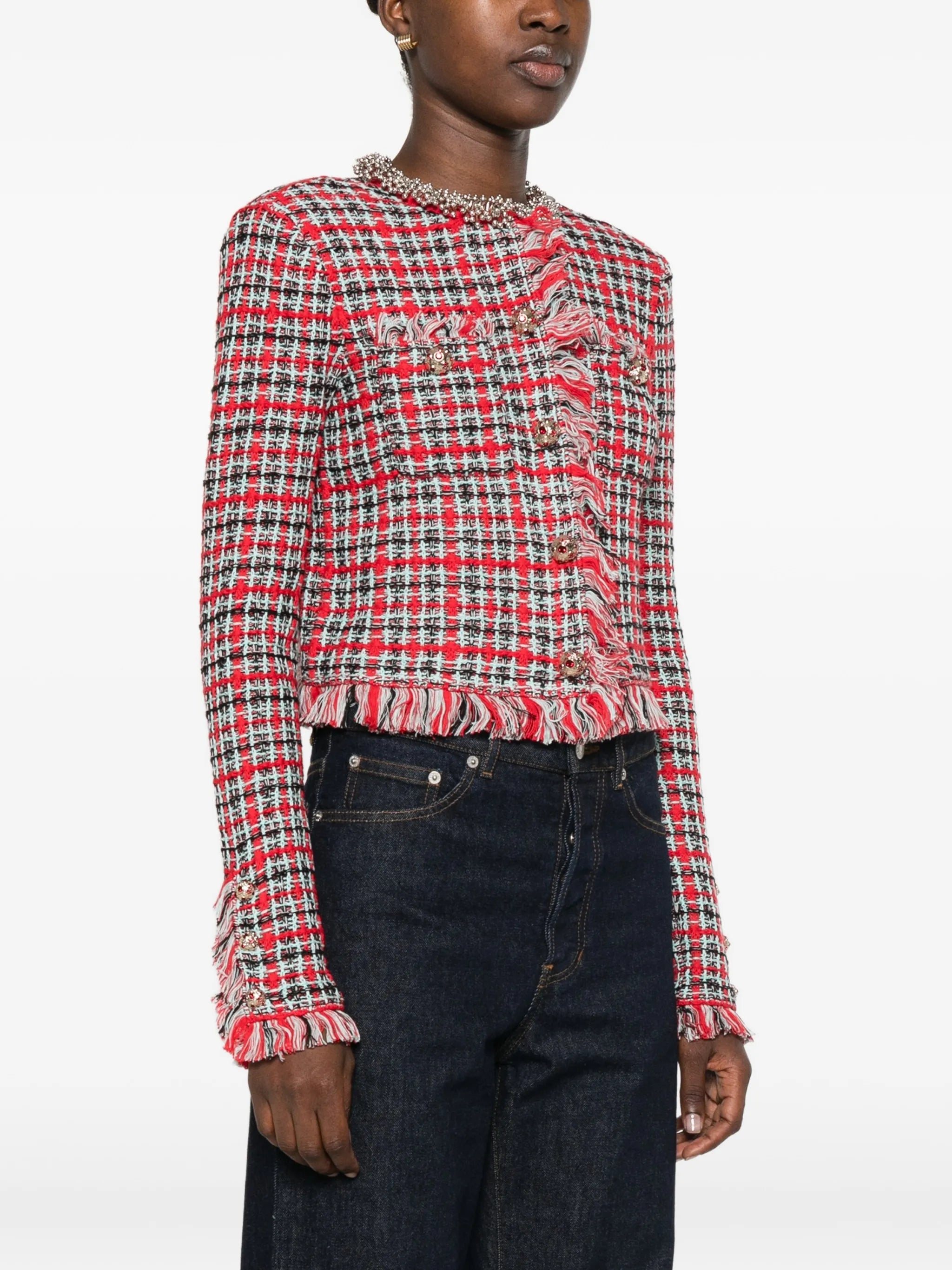 fringe-trim jacket
