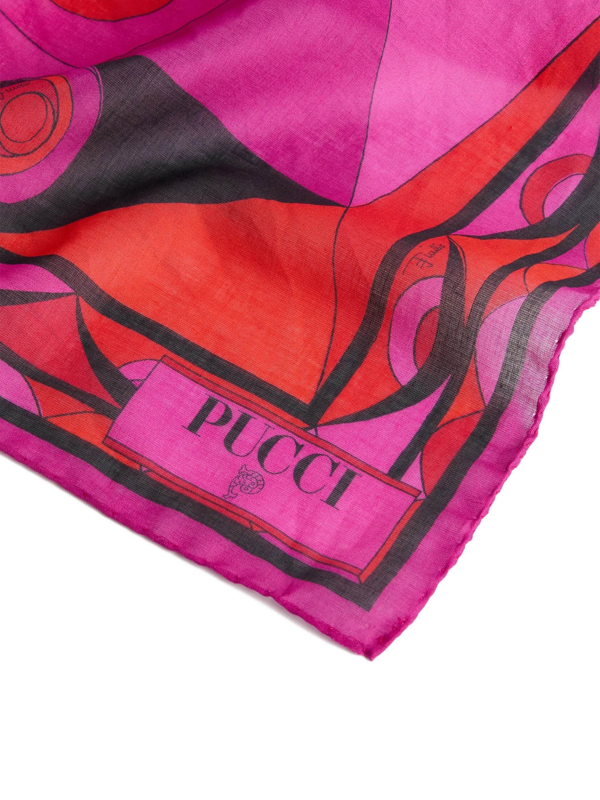 cotton sarong with mixed-prints