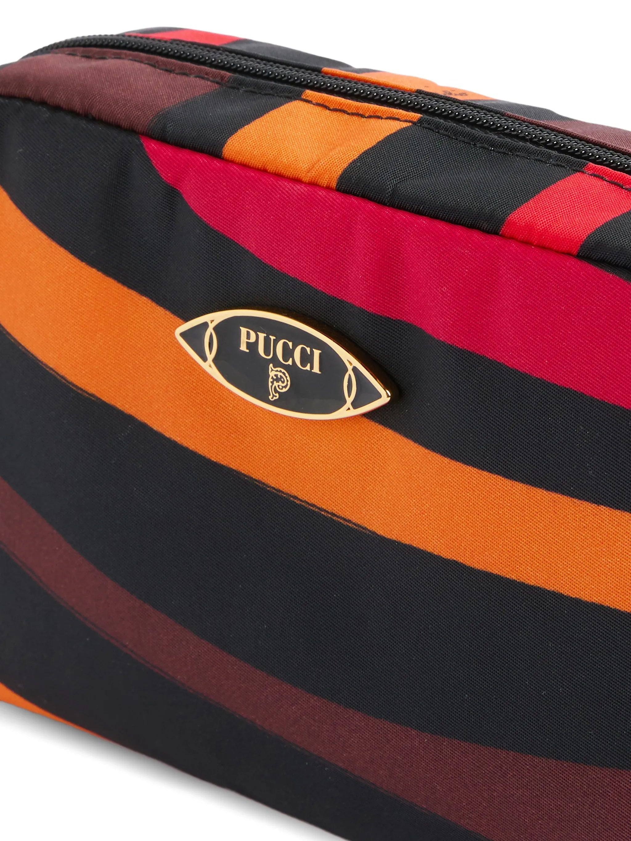 Marmo-print small beauty case