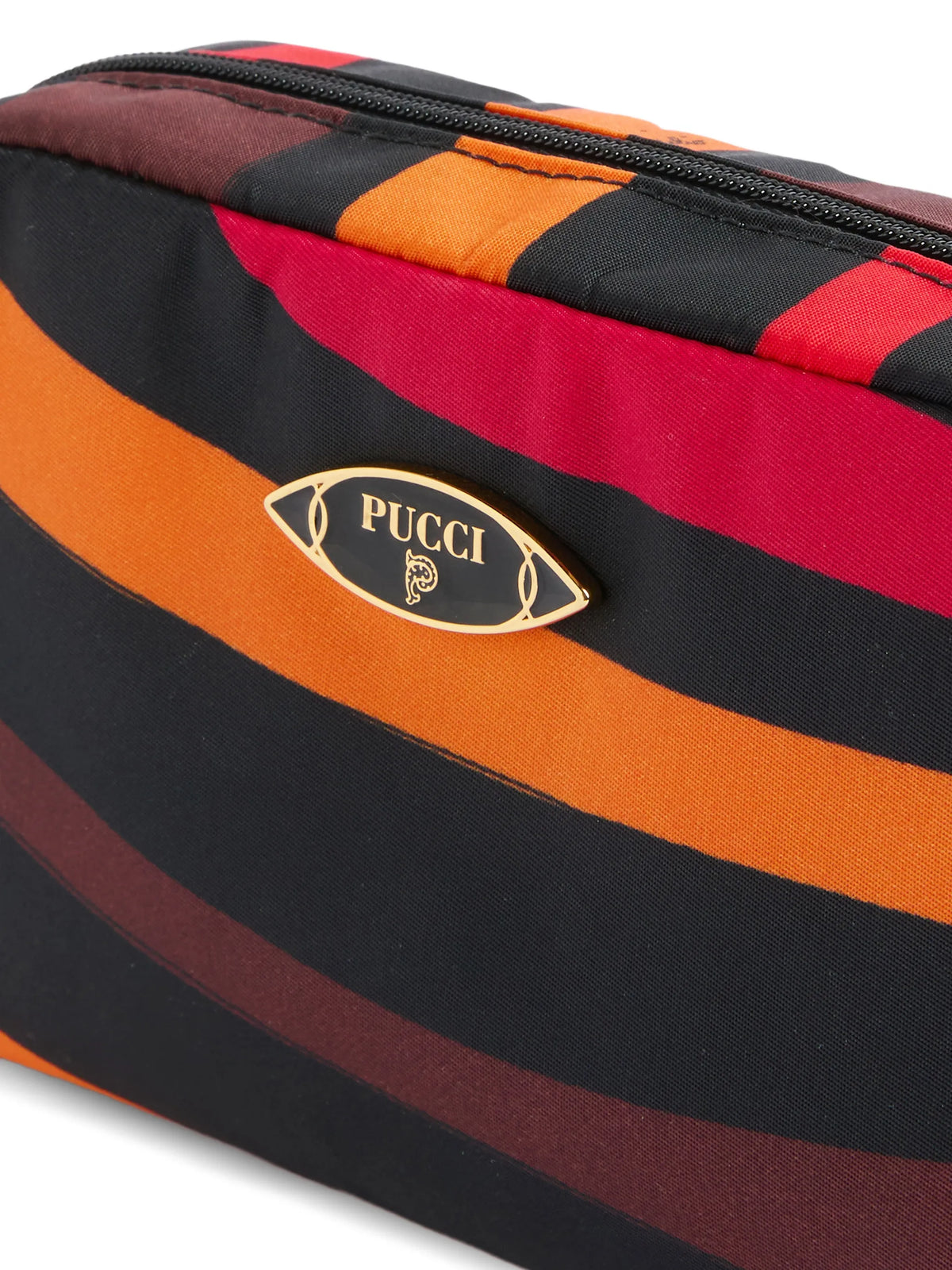Marmo-print small beauty case