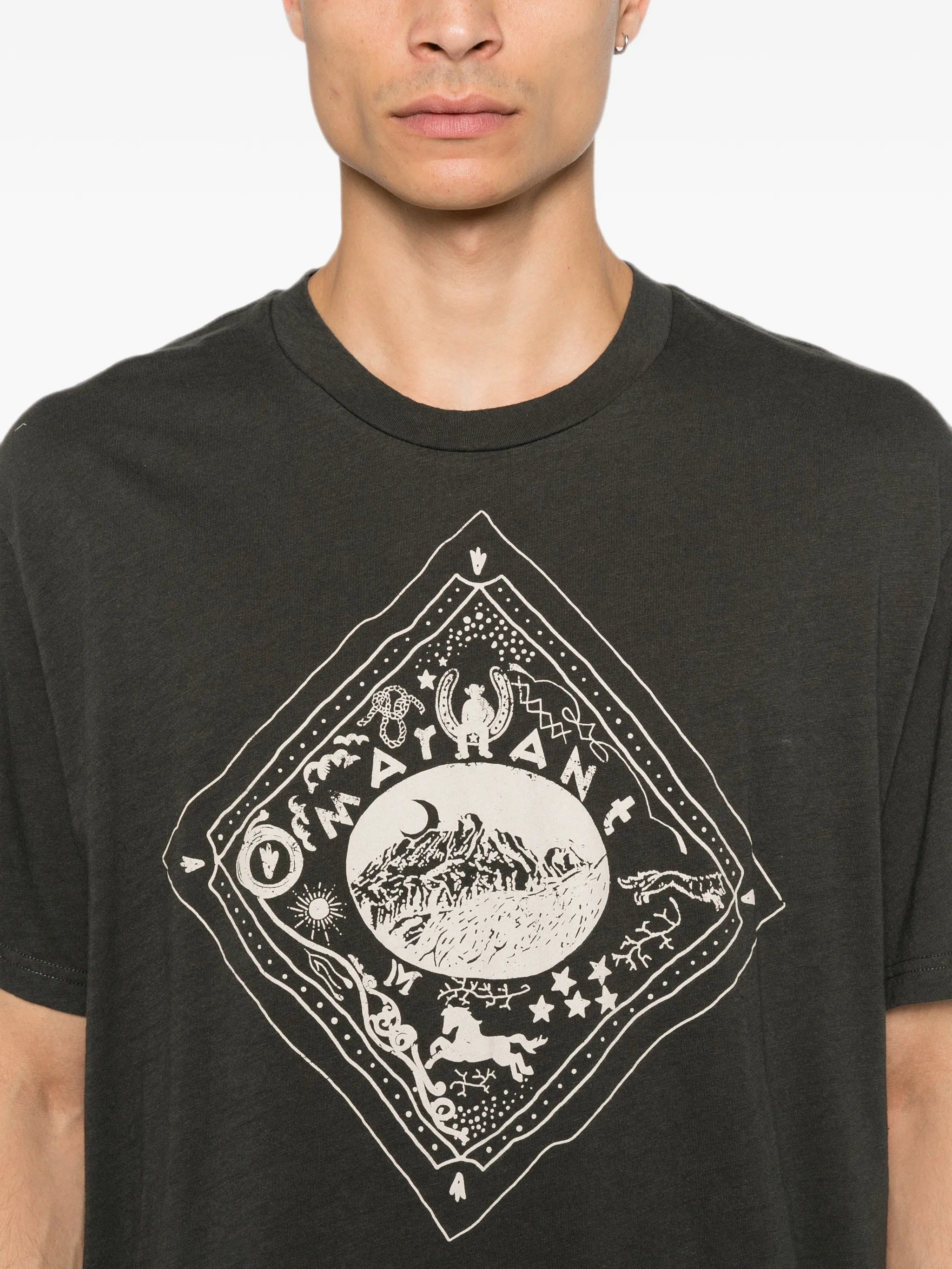 graphic-print T-shirt