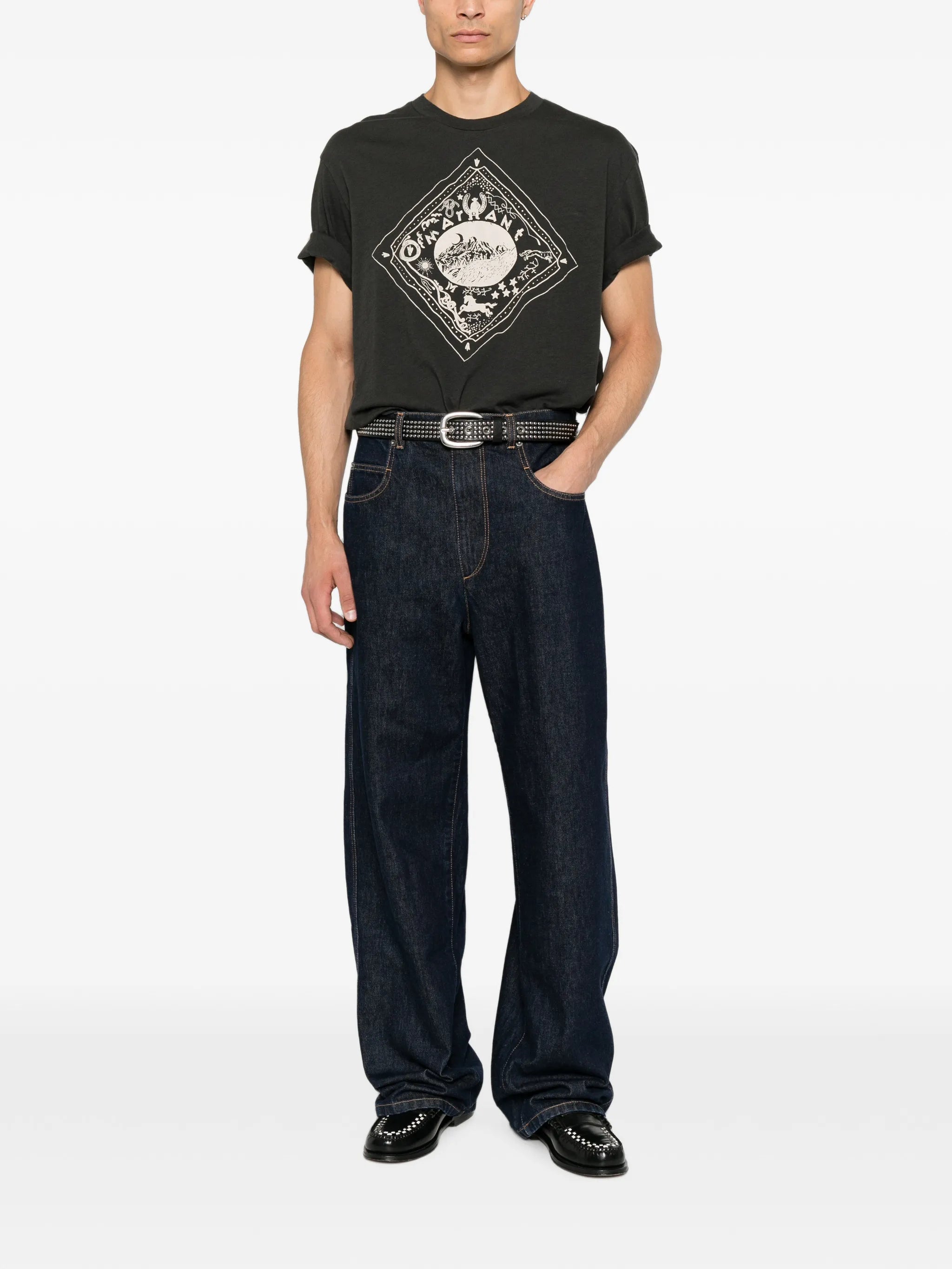 graphic-print T-shirt