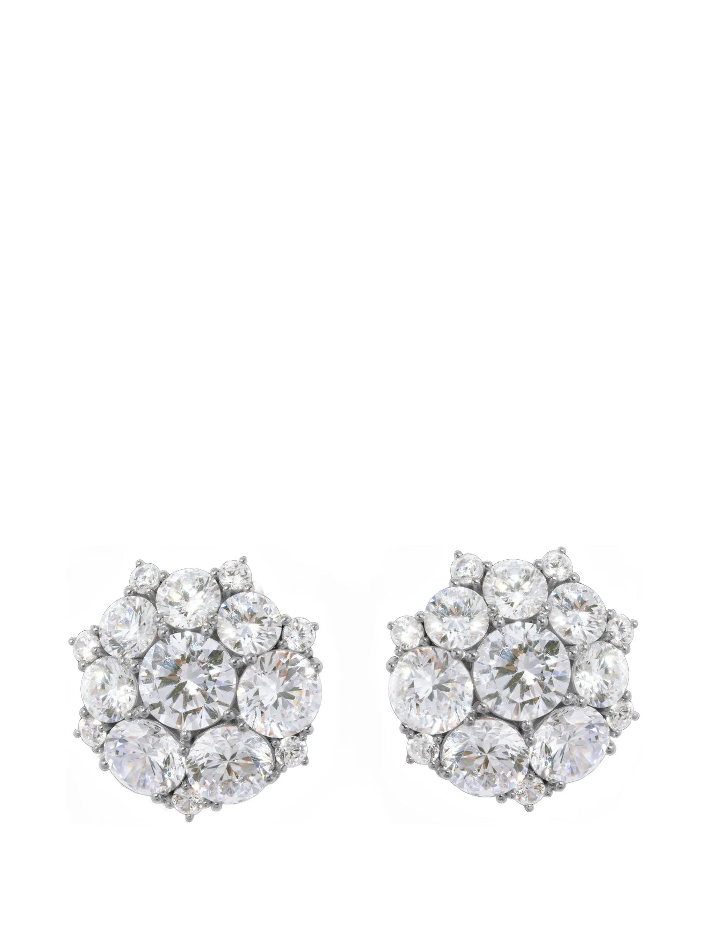 cubic zirconia stud earrings