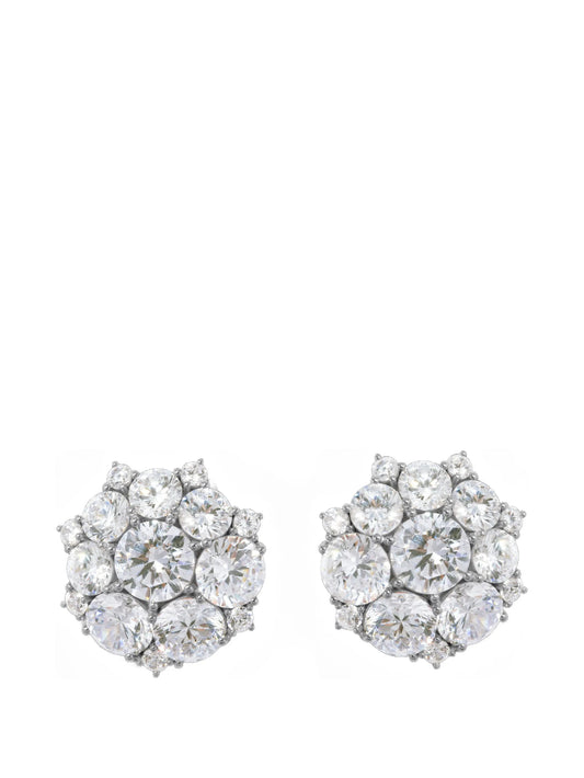 cubic zirconia stud earrings