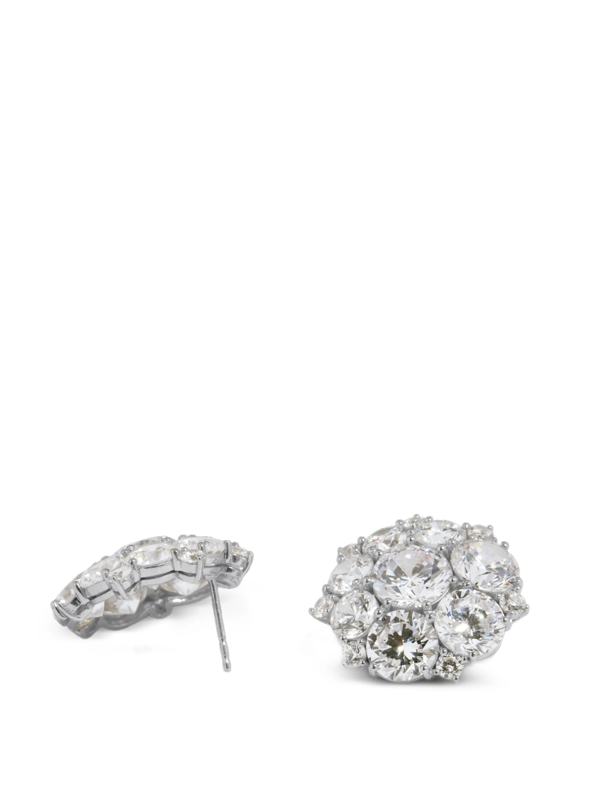 cubic zirconia stud earrings