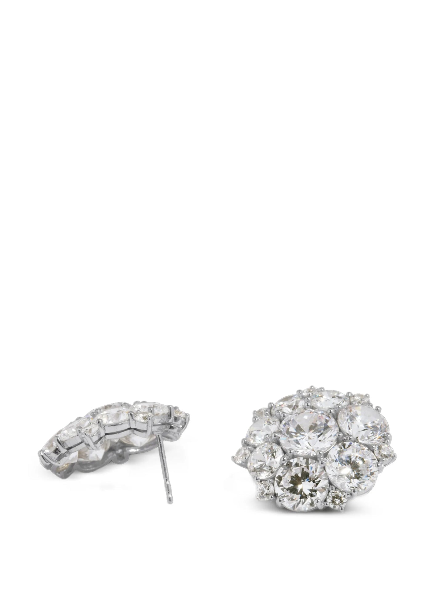cubic zirconia stud earrings