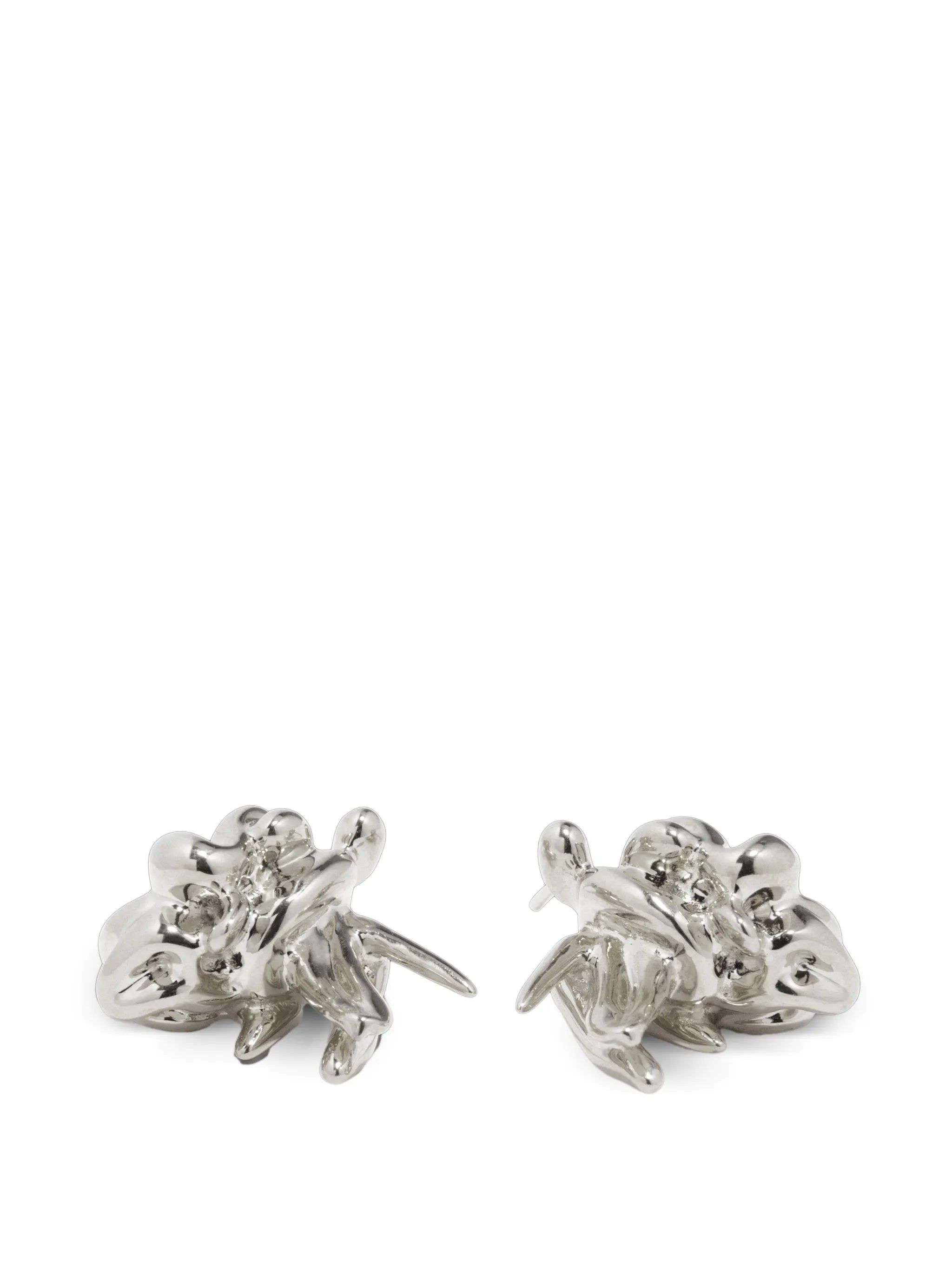 cubic zirconia statement stud earrings