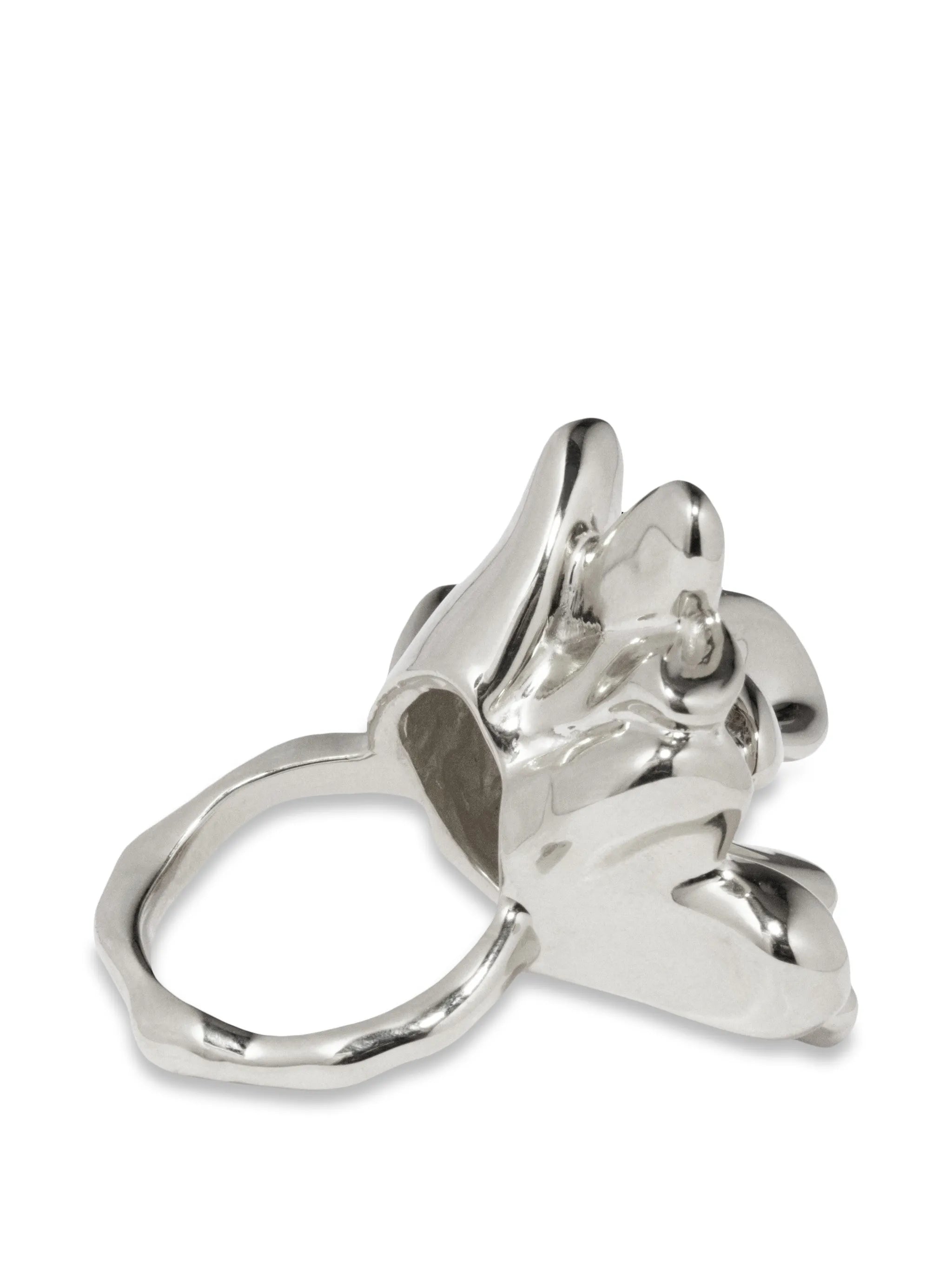 sculptural statement ring