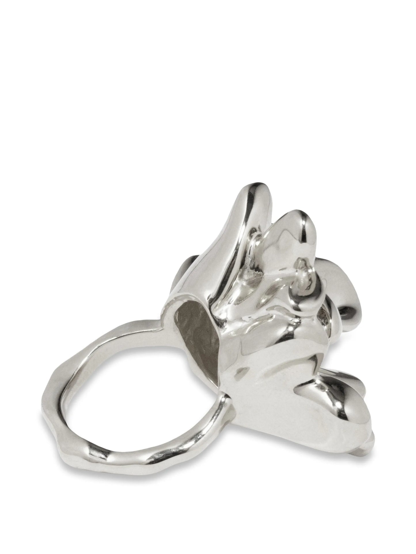 sculptural statement ring