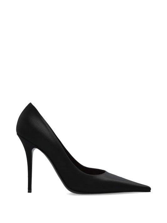 Barbara satin pumps