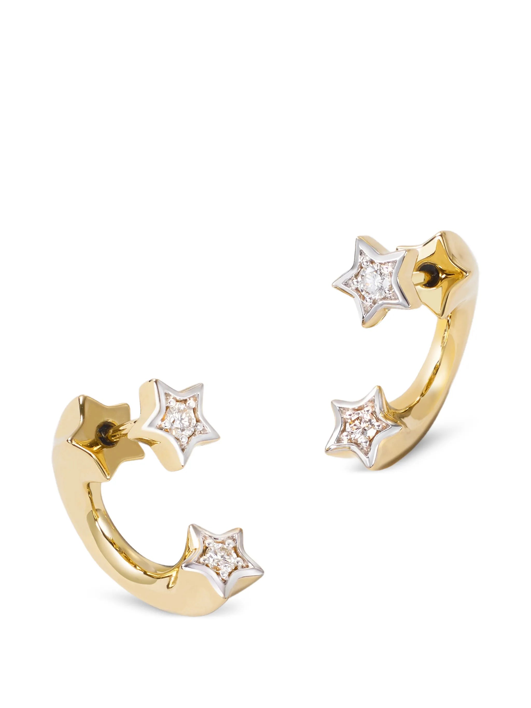 Shooting Star diamond earrings