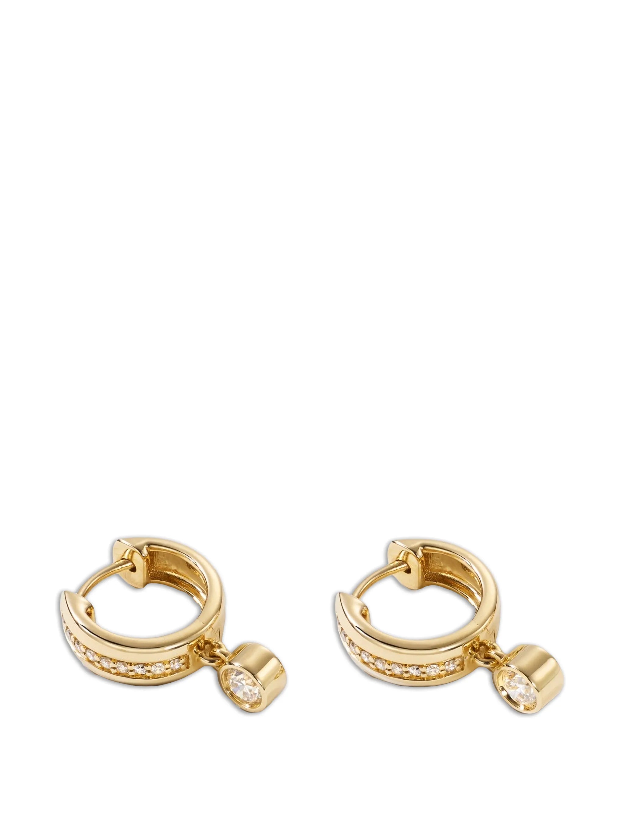 drop diamond earrings
