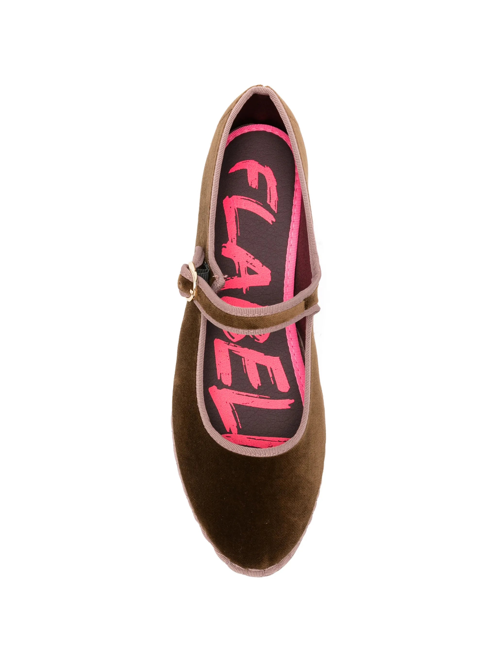 Balthasar velvet mary jane ballet flats