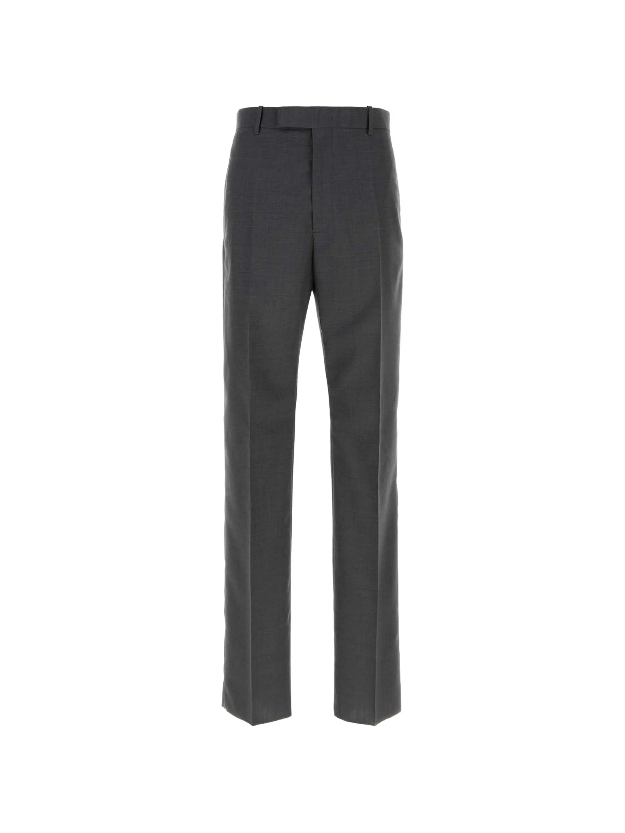 wool poplin pants