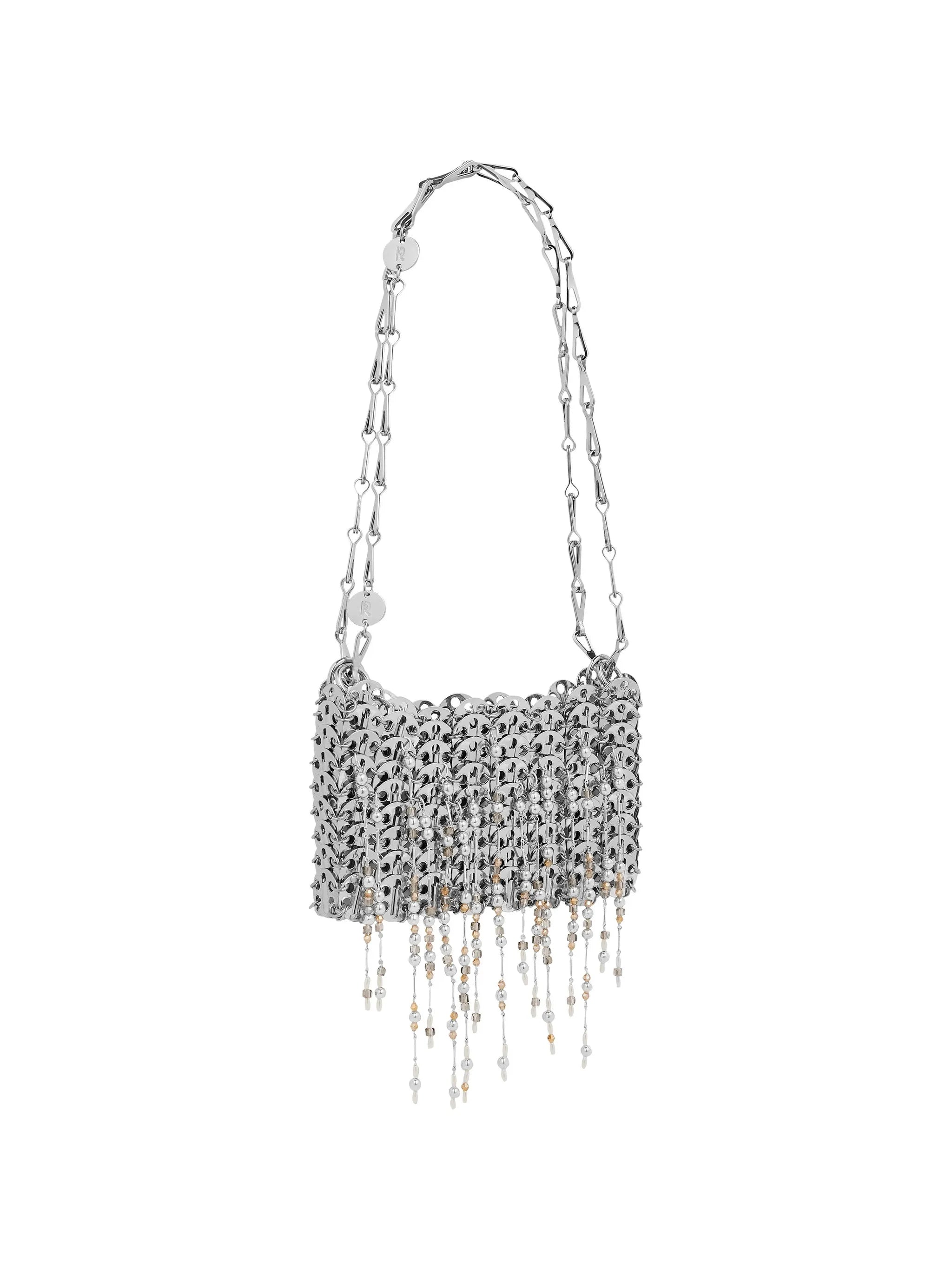 1969 Nano fringed mini bag