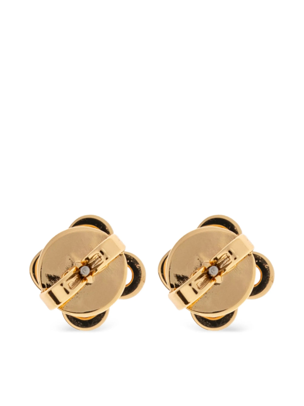Forget Me Not clover stud earrings