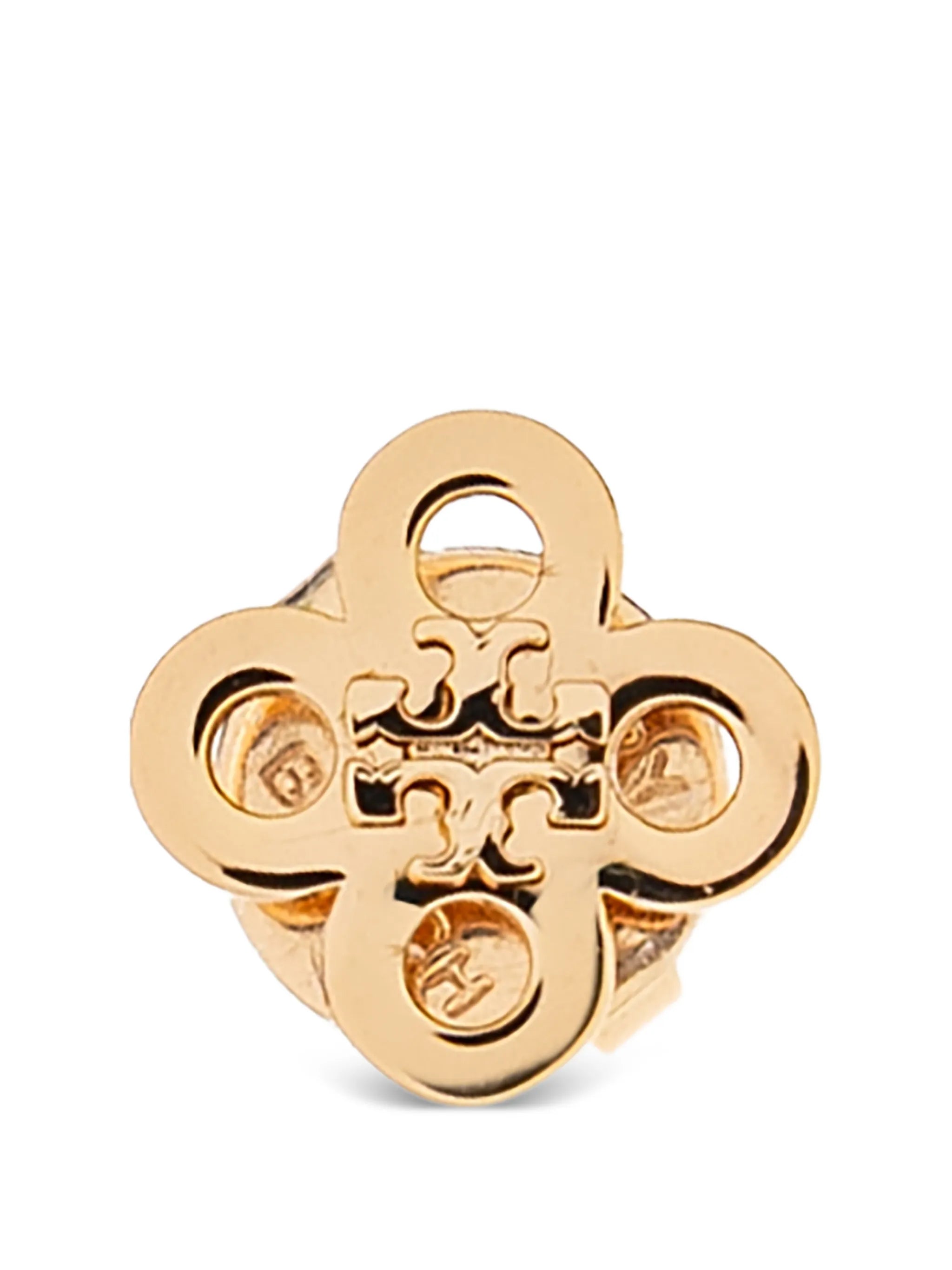 Forget Me Not clover stud earrings