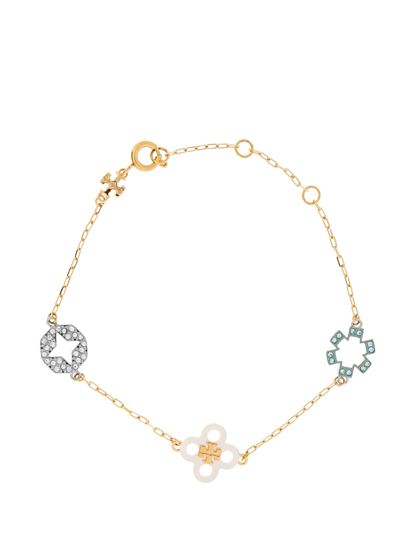 Double-T charm bracelet