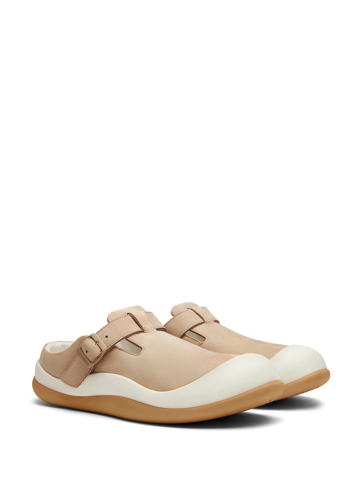 Squish T-Bar suede mules