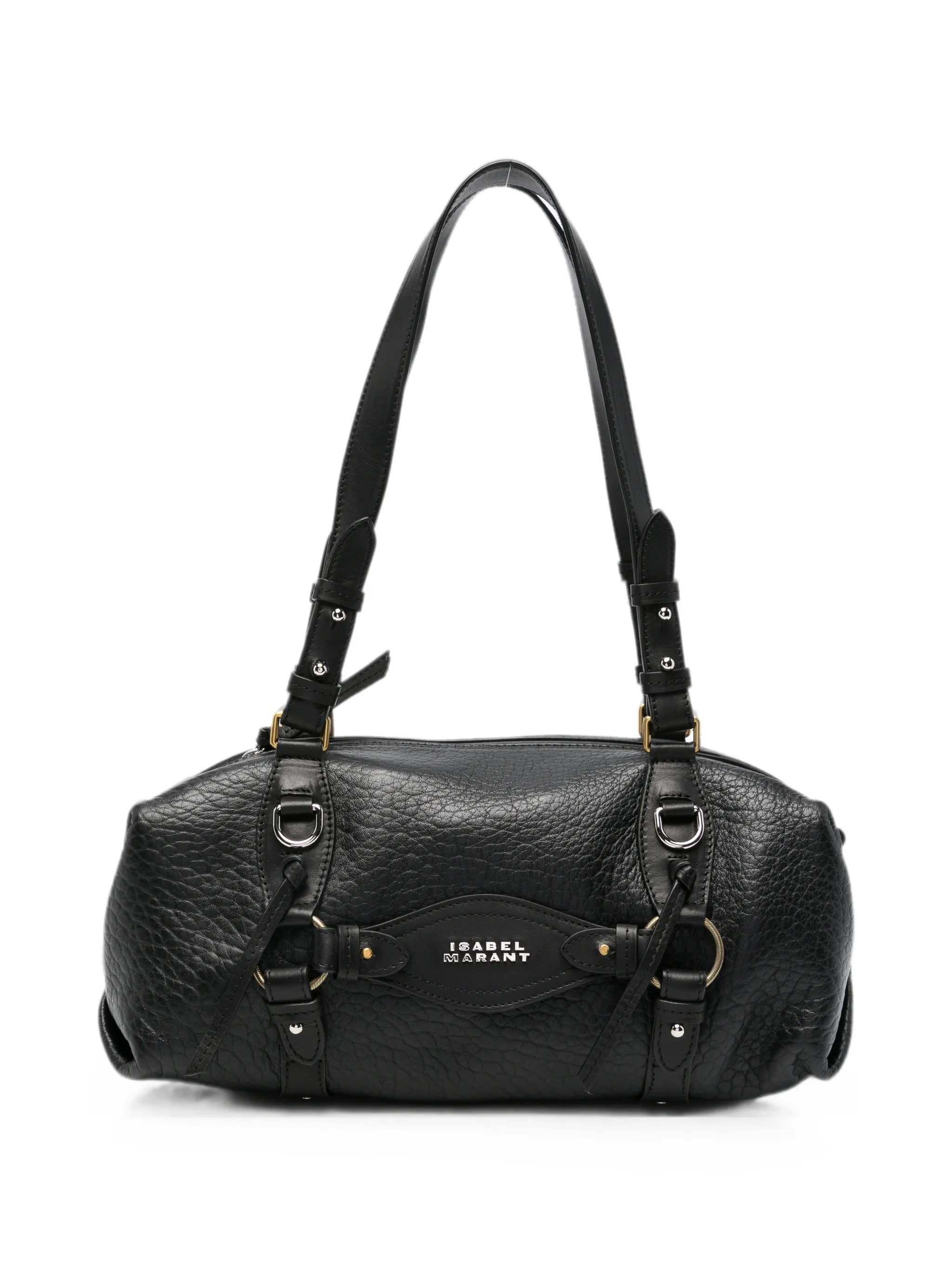 mini Tilpa buckle-detail pebbled shoulder bag