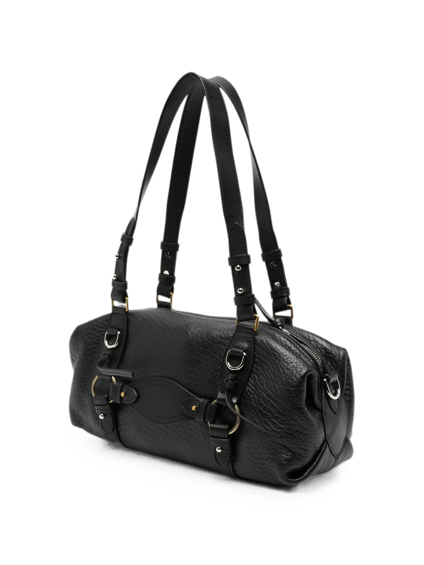 mini Tilpa buckle-detail pebbled shoulder bag