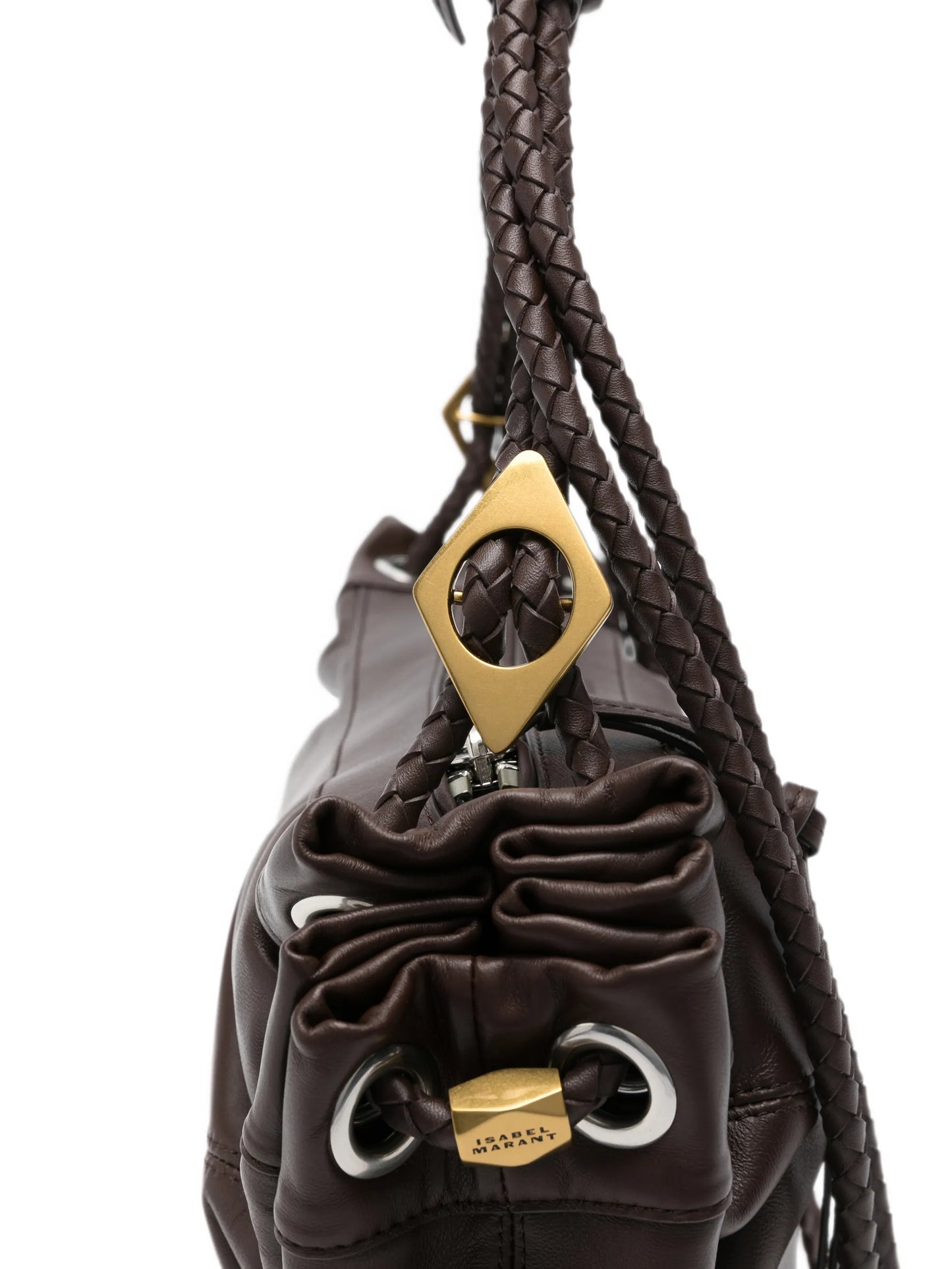 Maia braided-detail shoulder bag