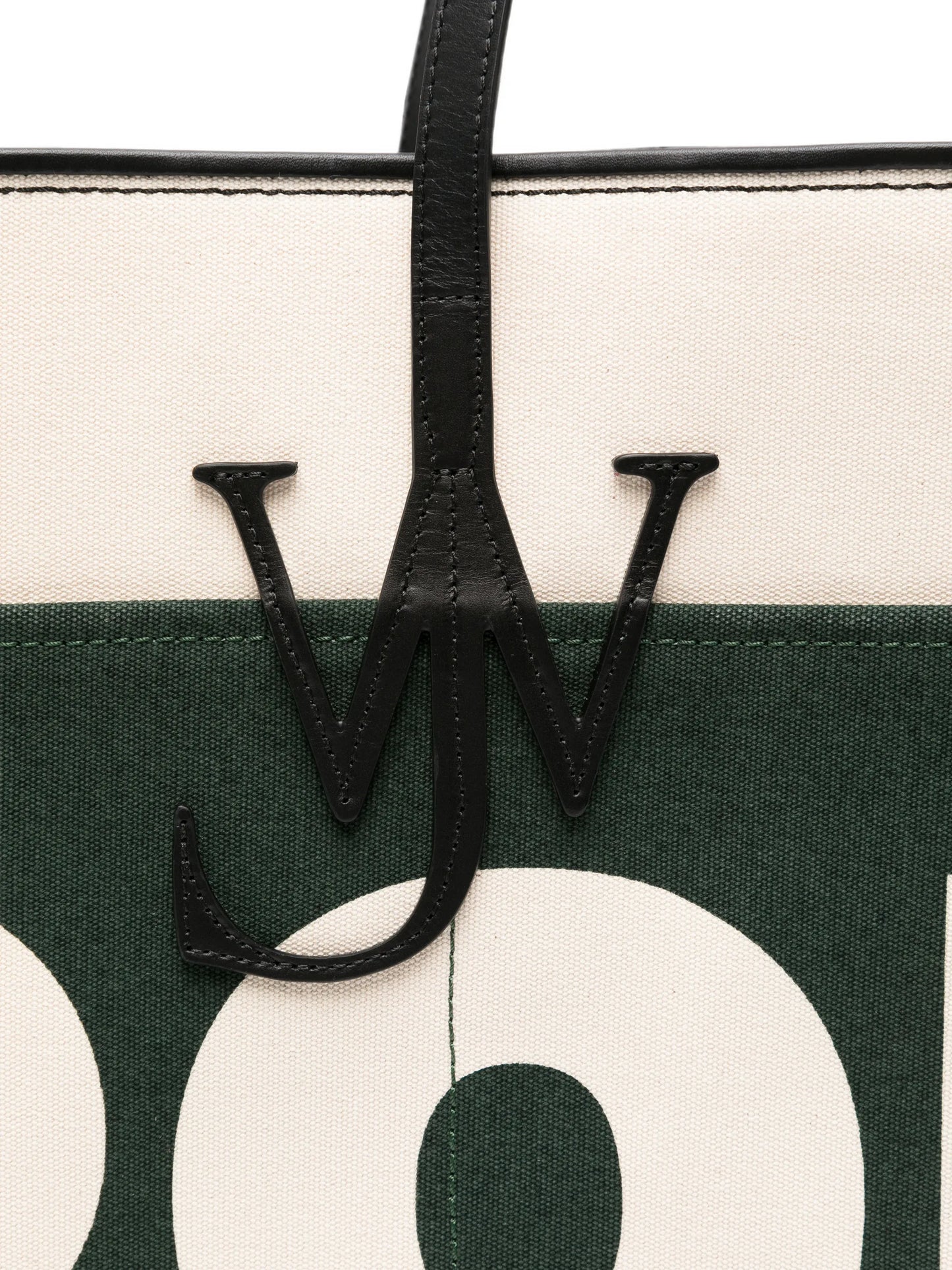 Anchor logo-plaque tote bag