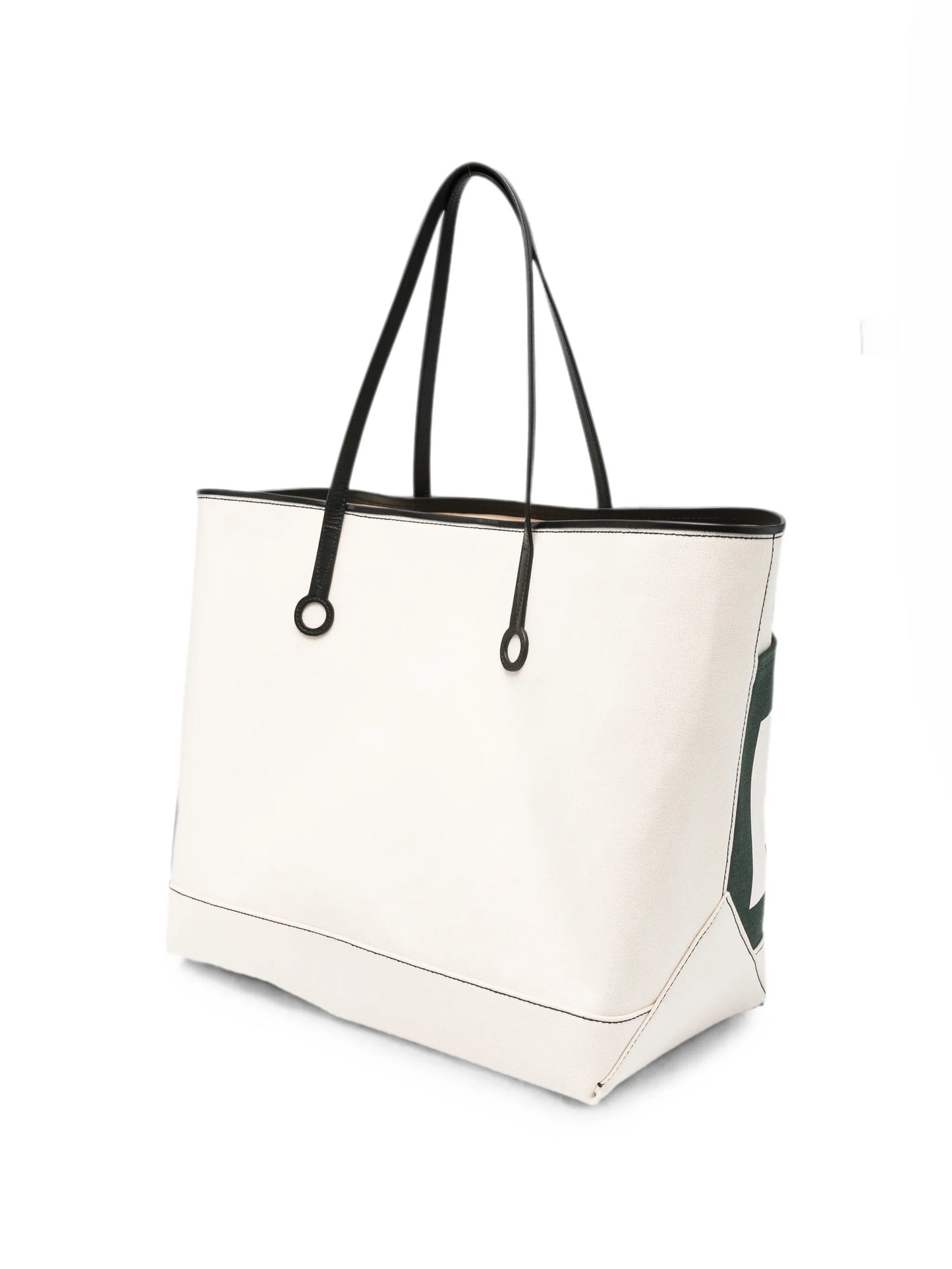 Anchor logo-plaque tote bag