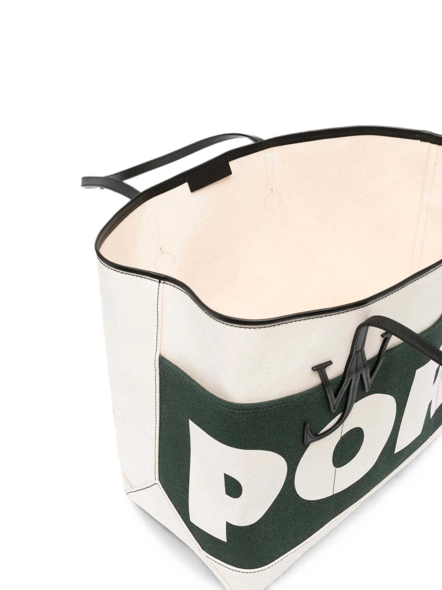 Anchor logo-plaque tote bag