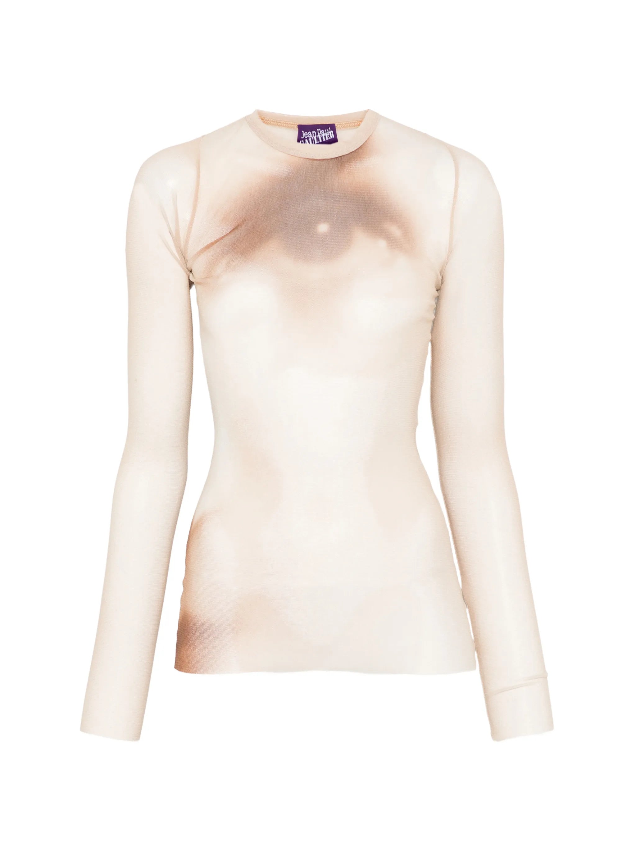 crew neck long-sleeve top