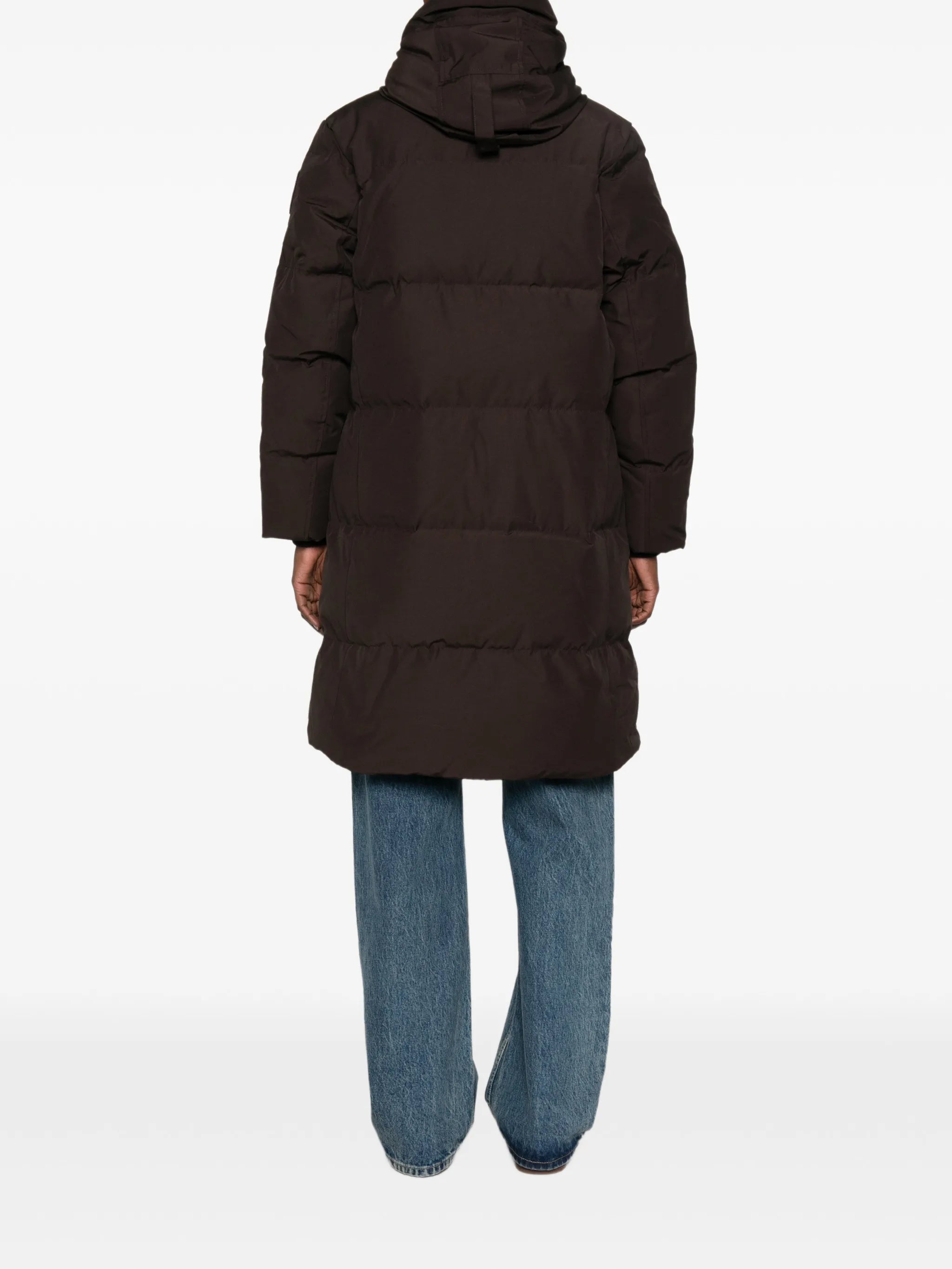 Louise quilted hooded coat