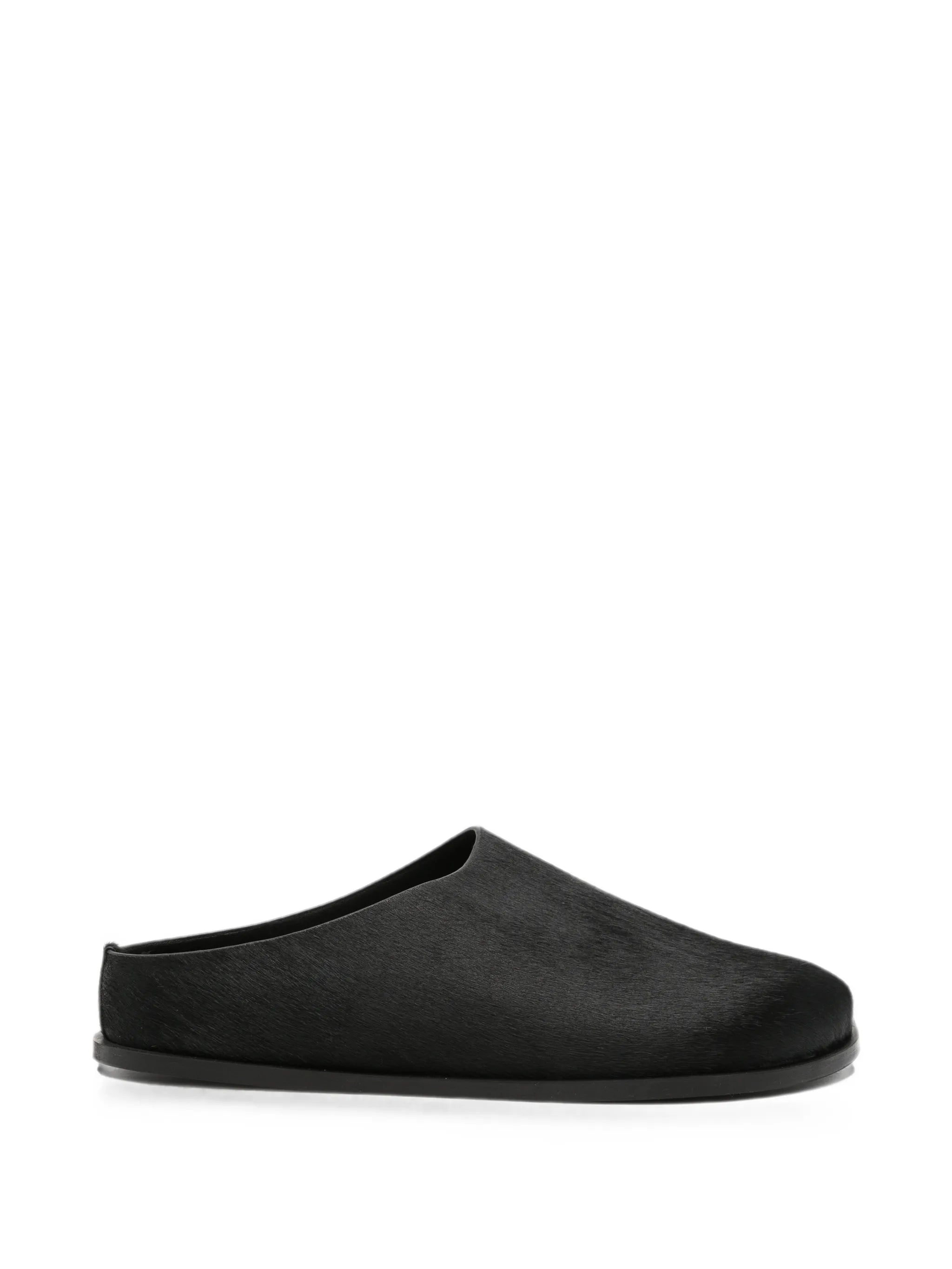 Lou calf hair clogs