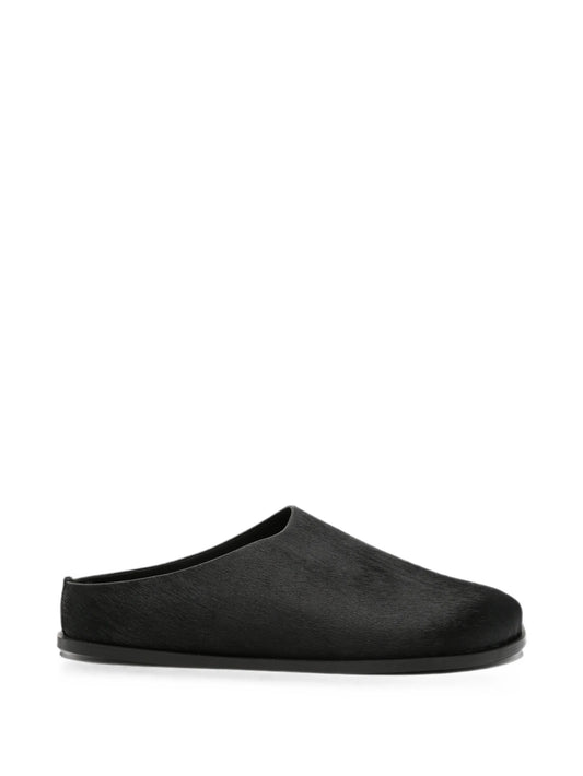 Lou calf hair clogs