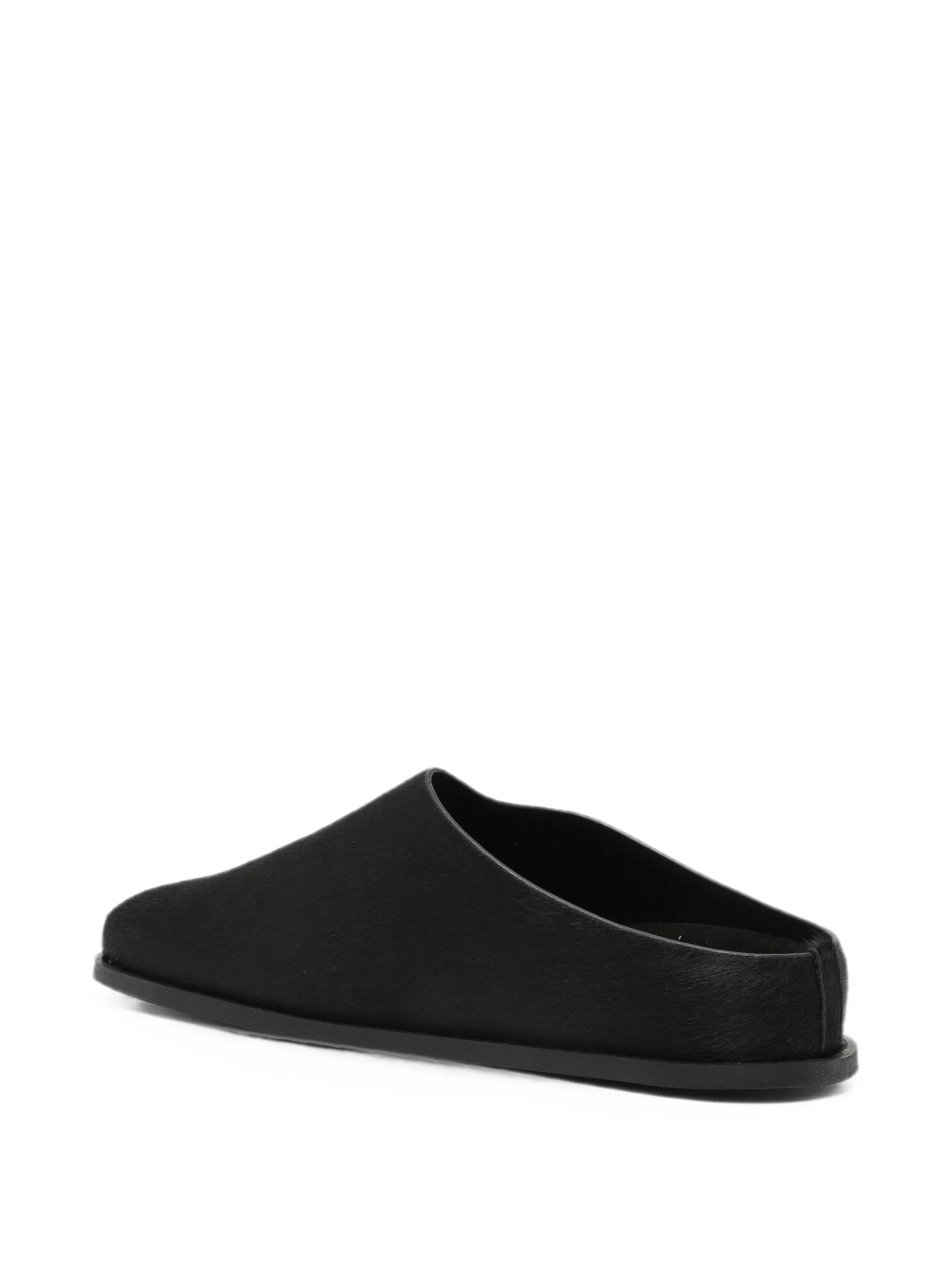 Lou calf hair clogs