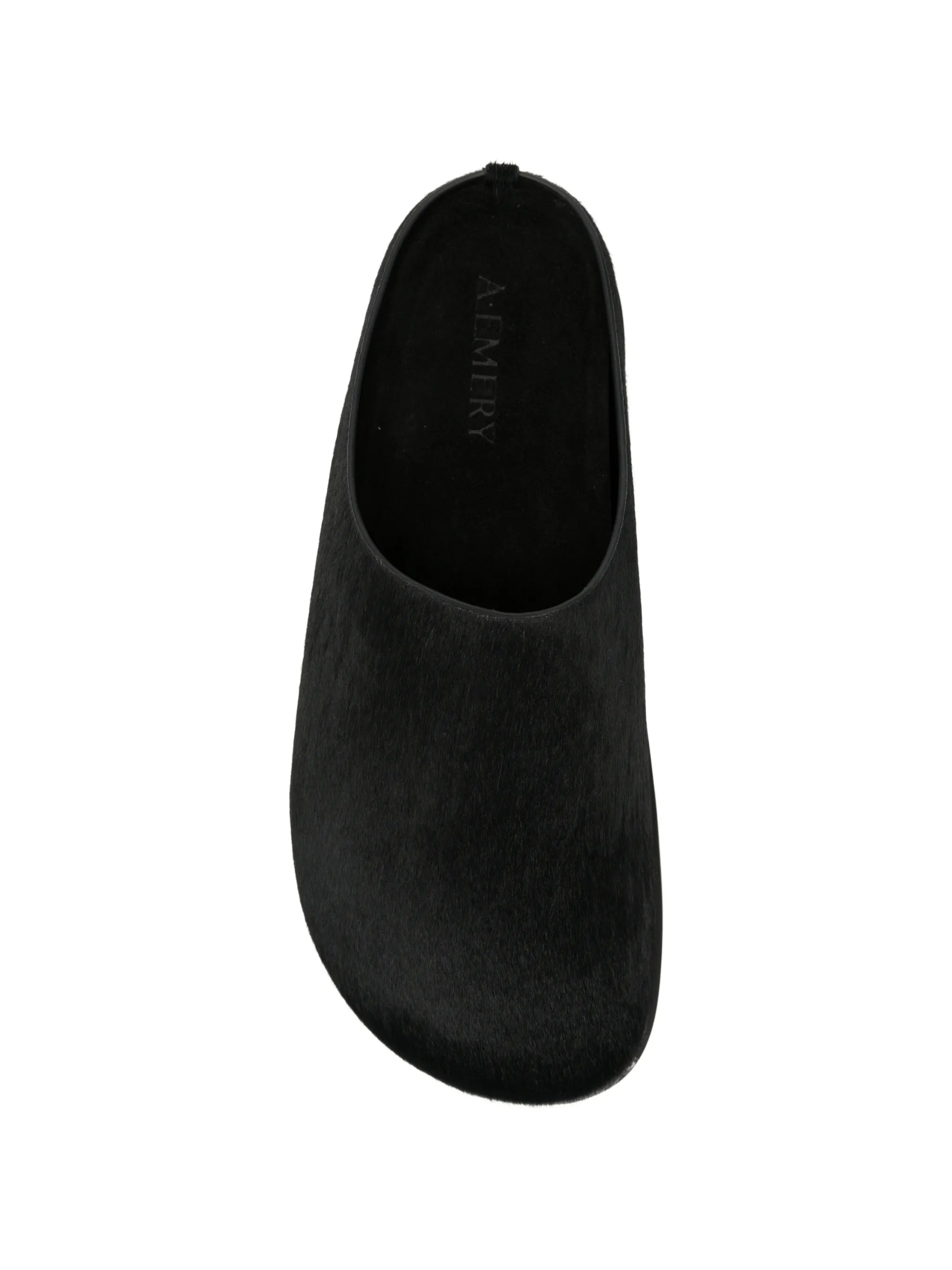 Lou calf hair clogs