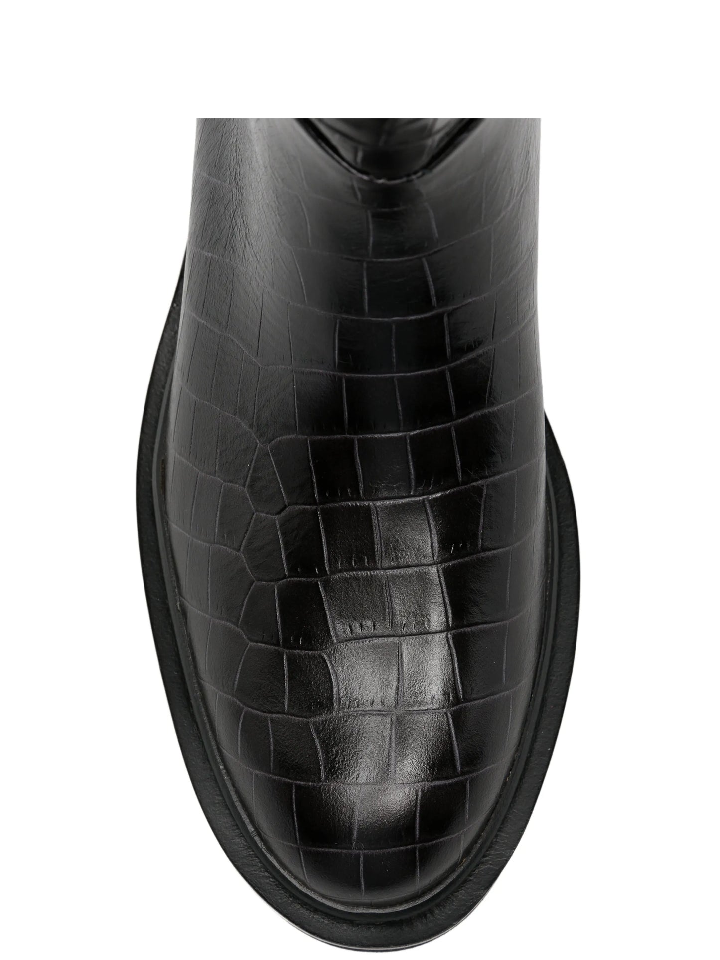 Jude croc-effect boots