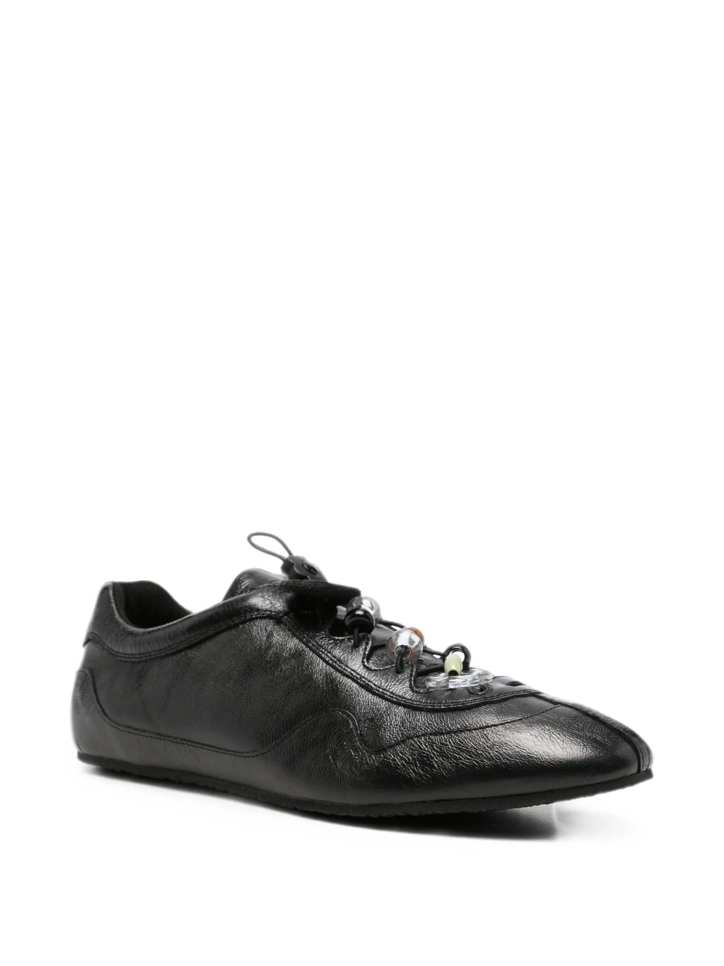 Blaise beaded leather sneakers